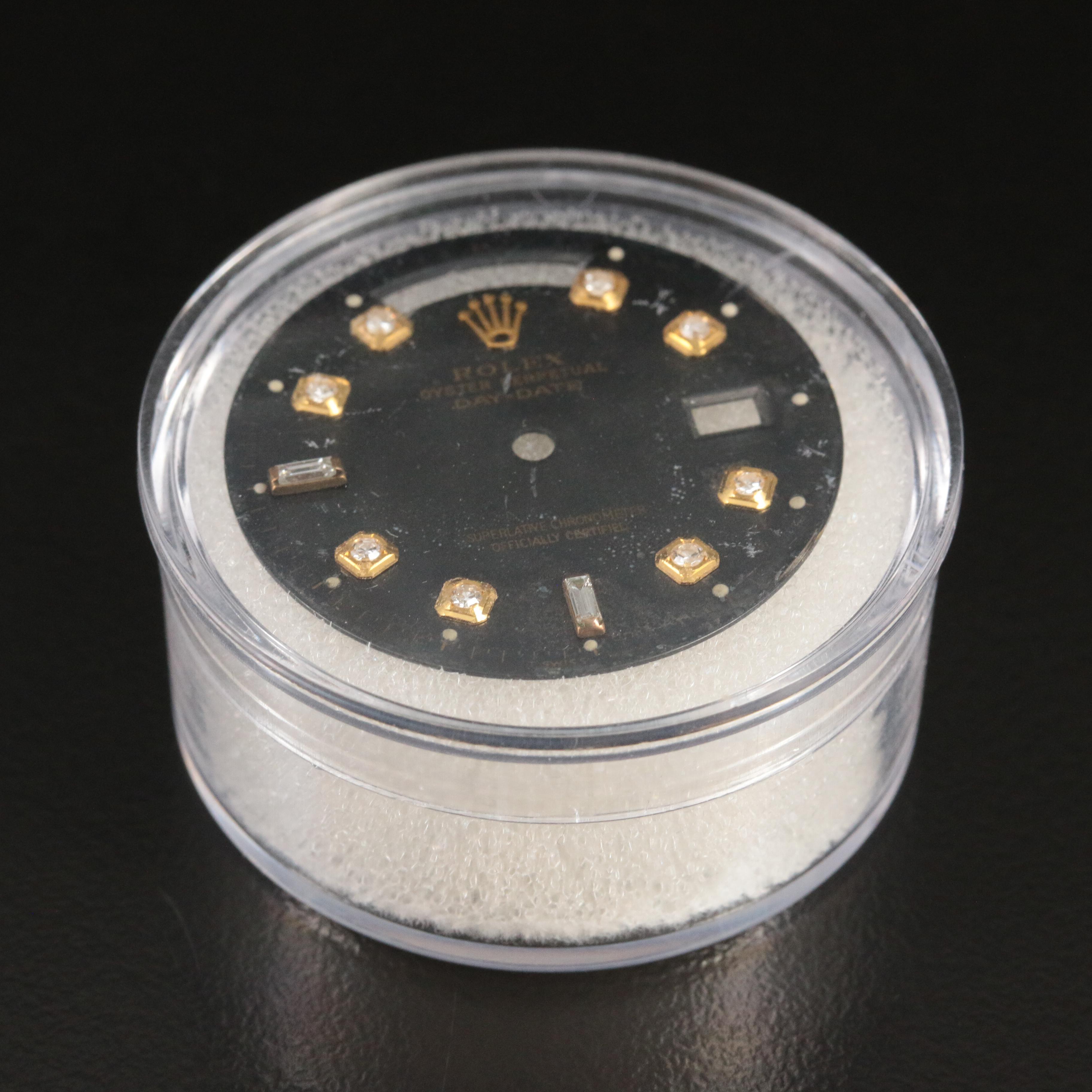 Custom Rolex Oyster Perpetual Day-Date Dial