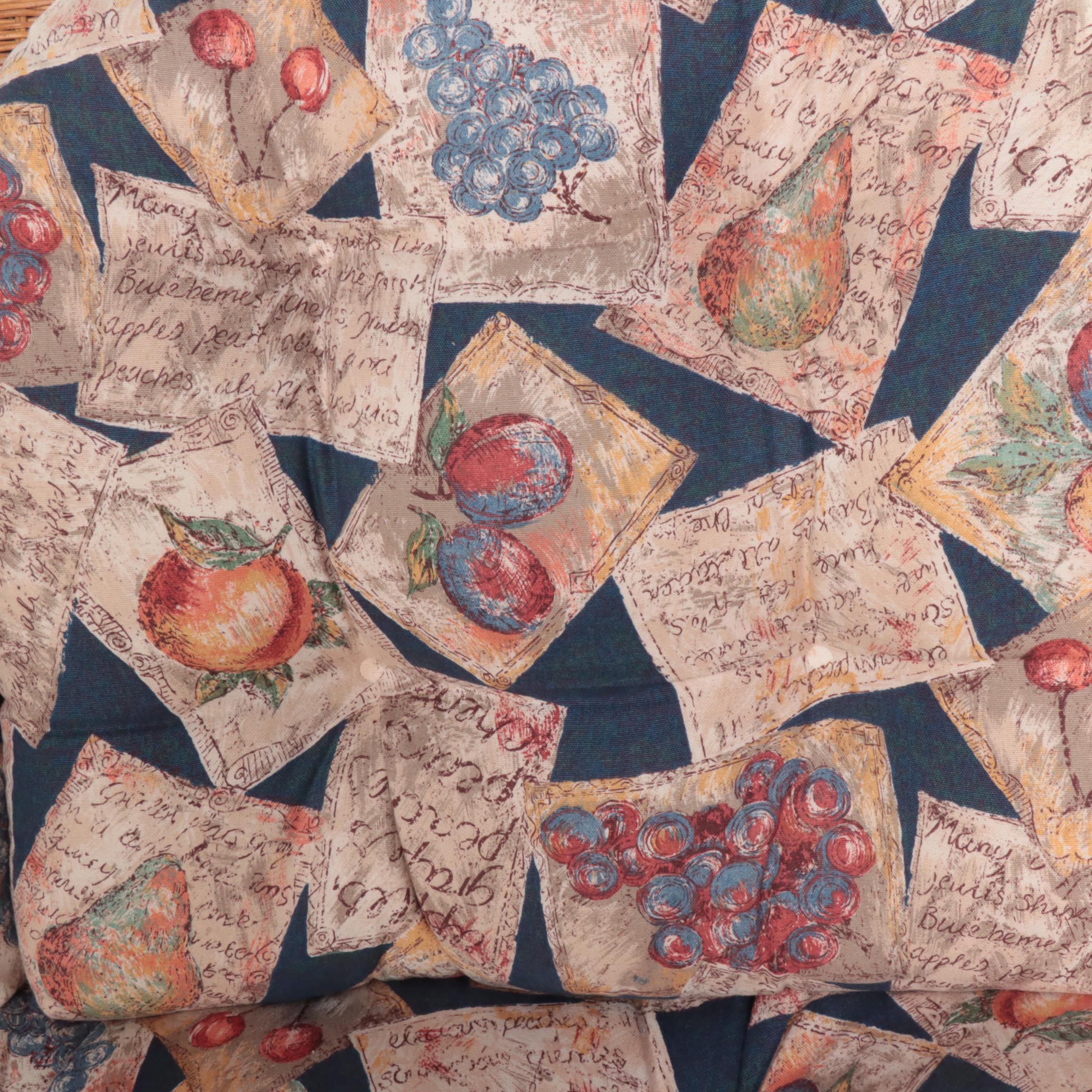 Rattan and Wicker Patio Loveseat