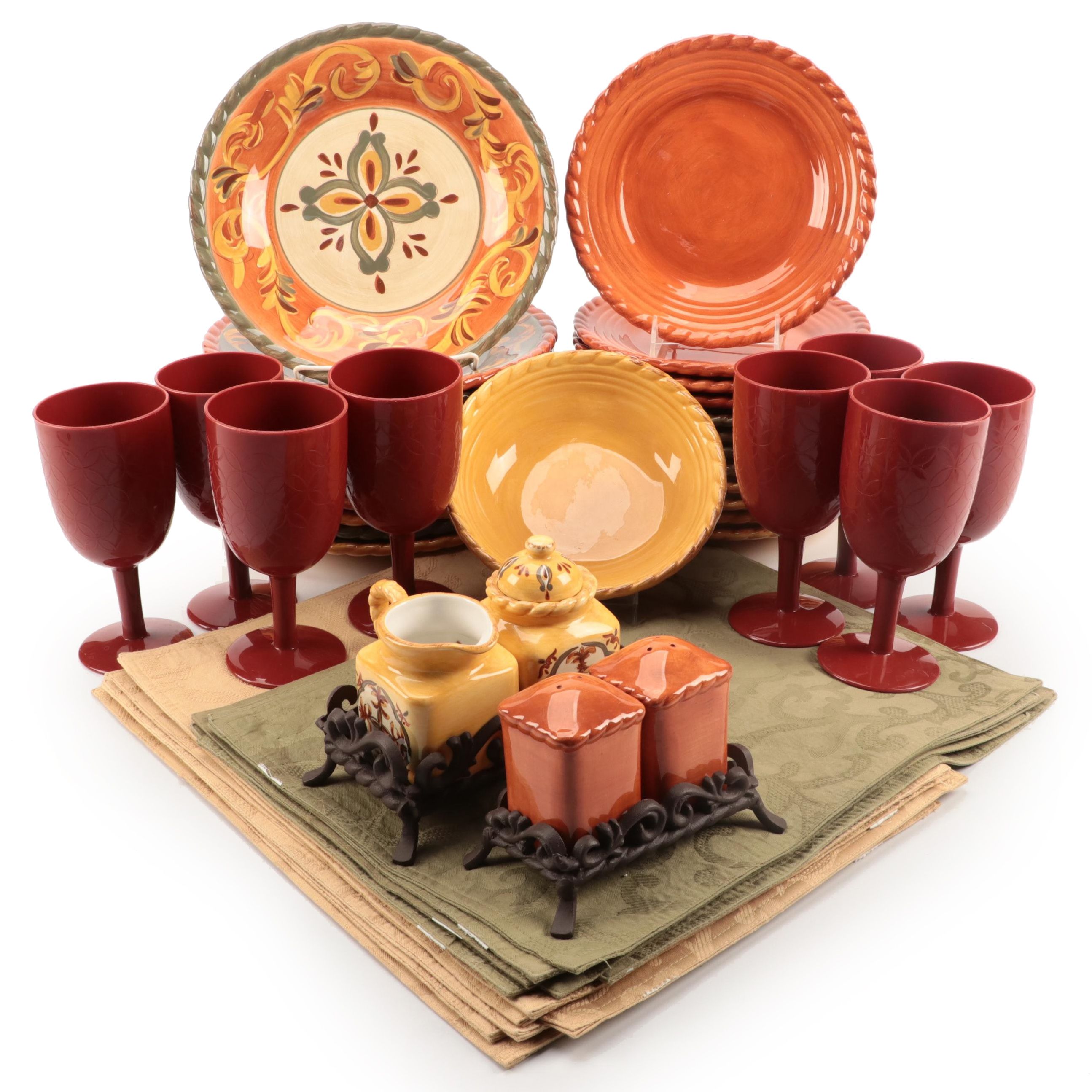 Artimino "Tuscan Countryside Terra Cotta" and Other Dinnerware
