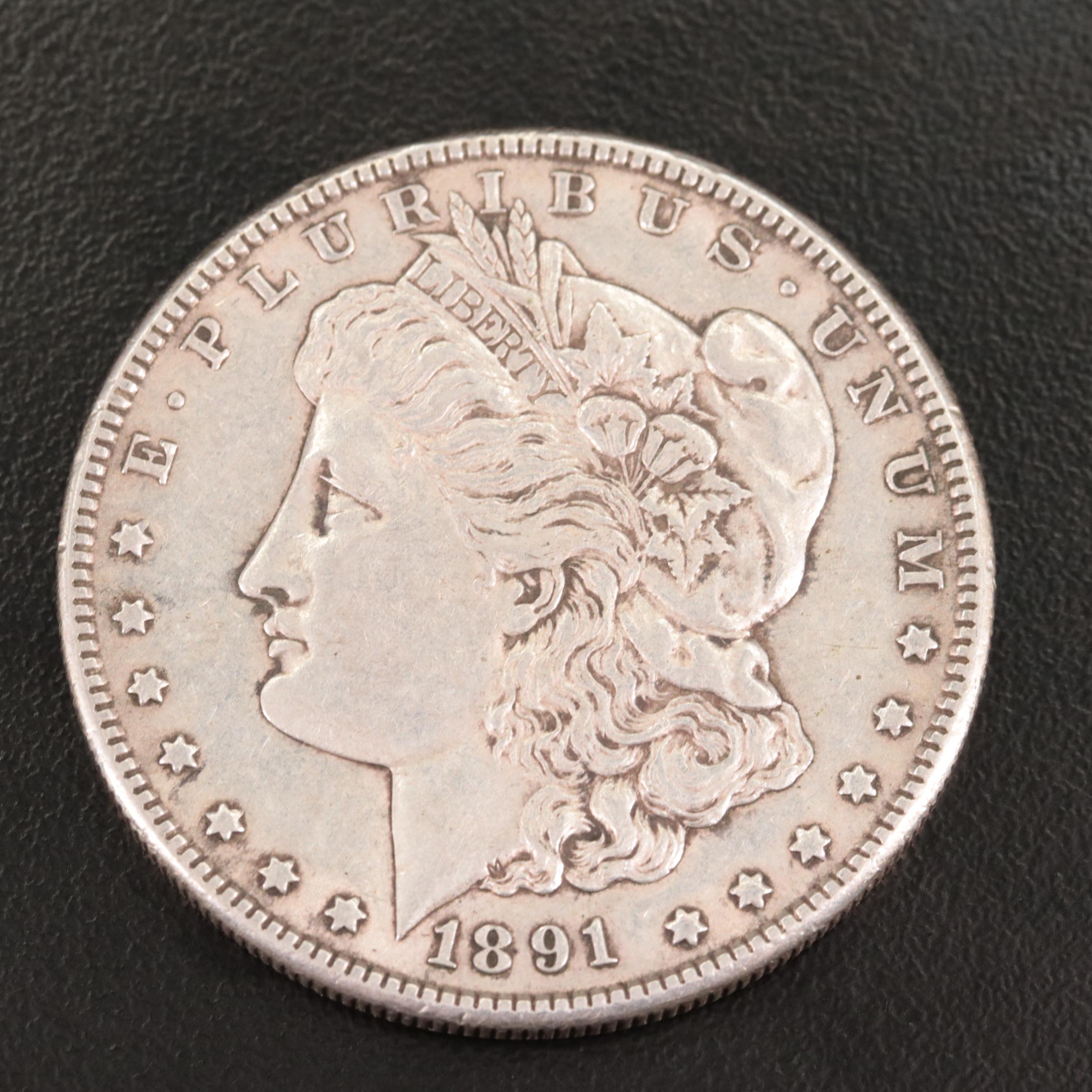 1891-S Morgan Silver Dollar