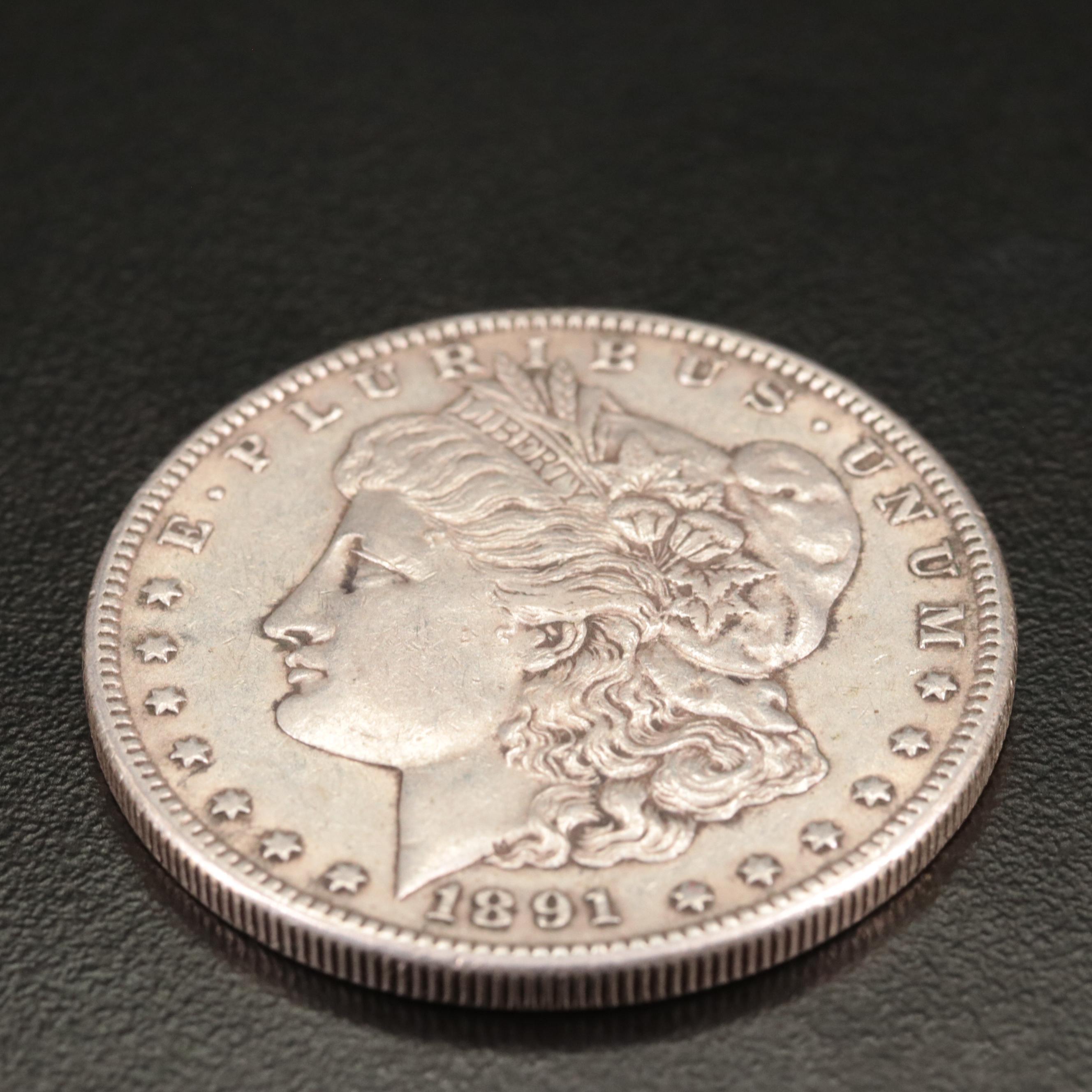 1891-S Morgan Silver Dollar