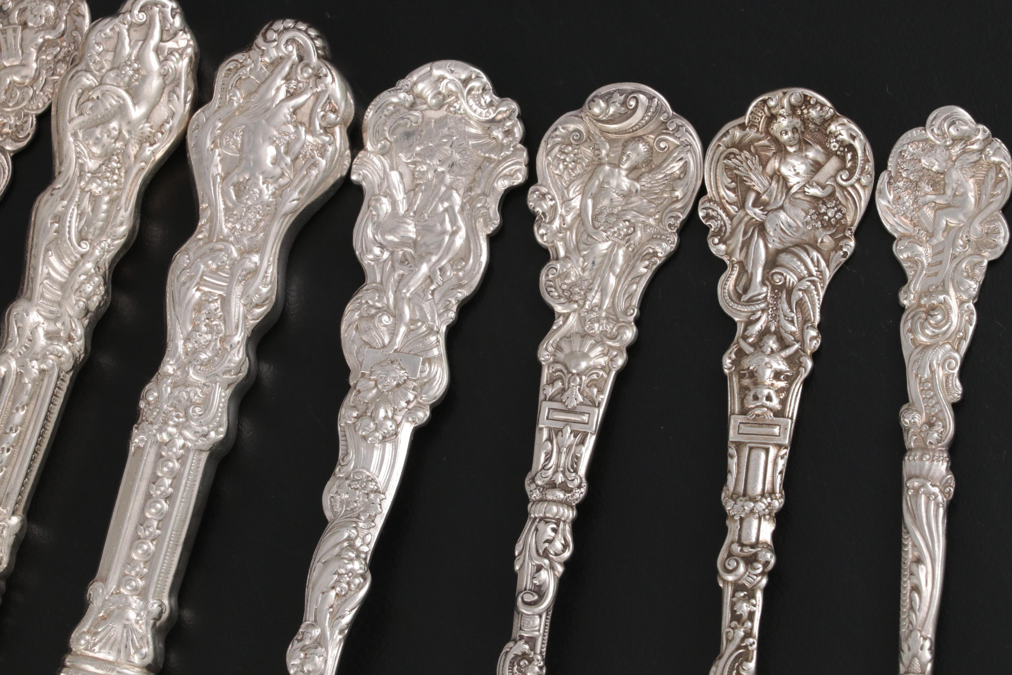 Gorham "Versailles" Sterling Silver Flatware with Chest