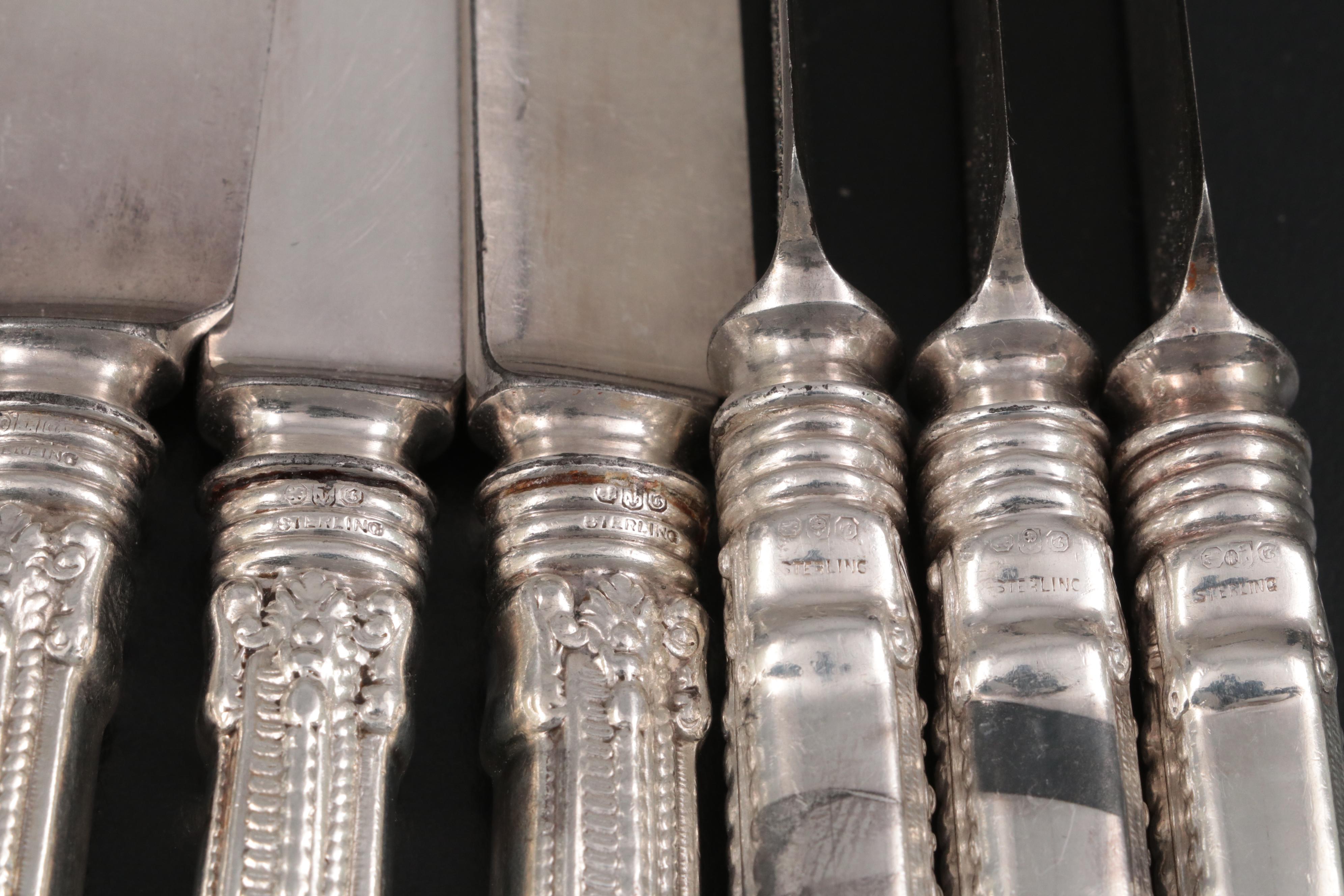 Gorham "Versailles" Sterling Silver Flatware with Chest