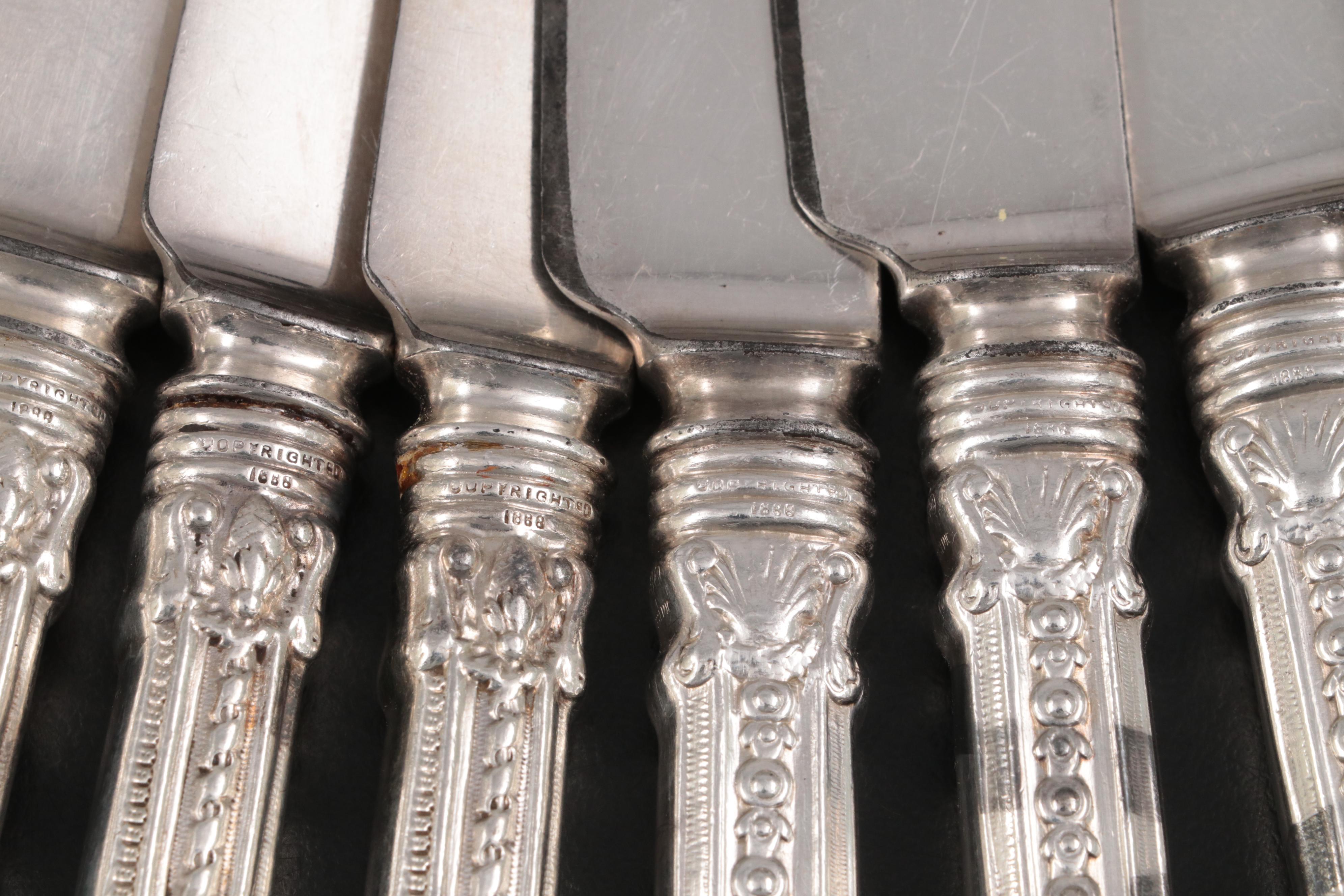 Gorham "Versailles" Sterling Silver Flatware with Chest