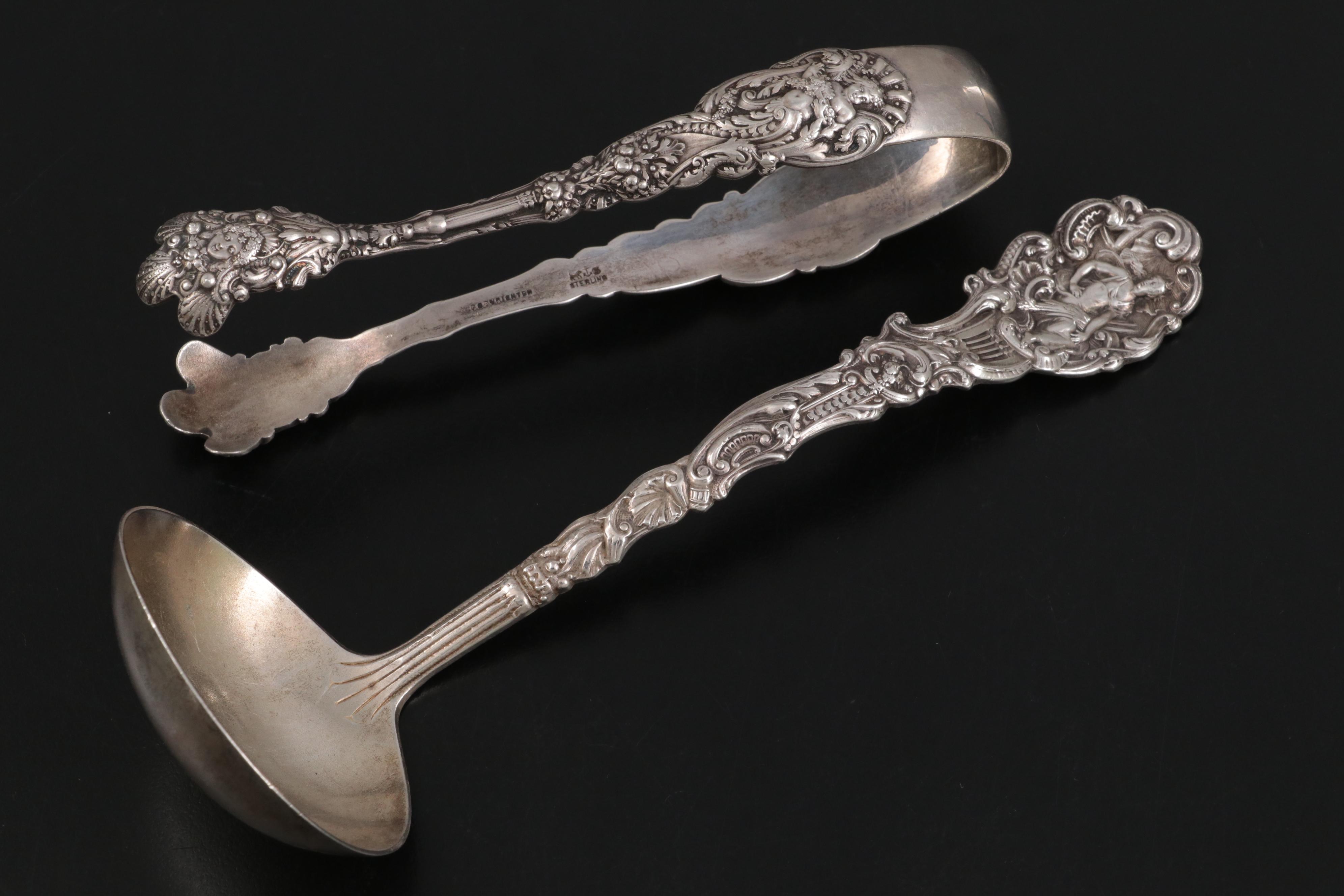 Gorham "Versailles" Sterling Silver Flatware with Chest