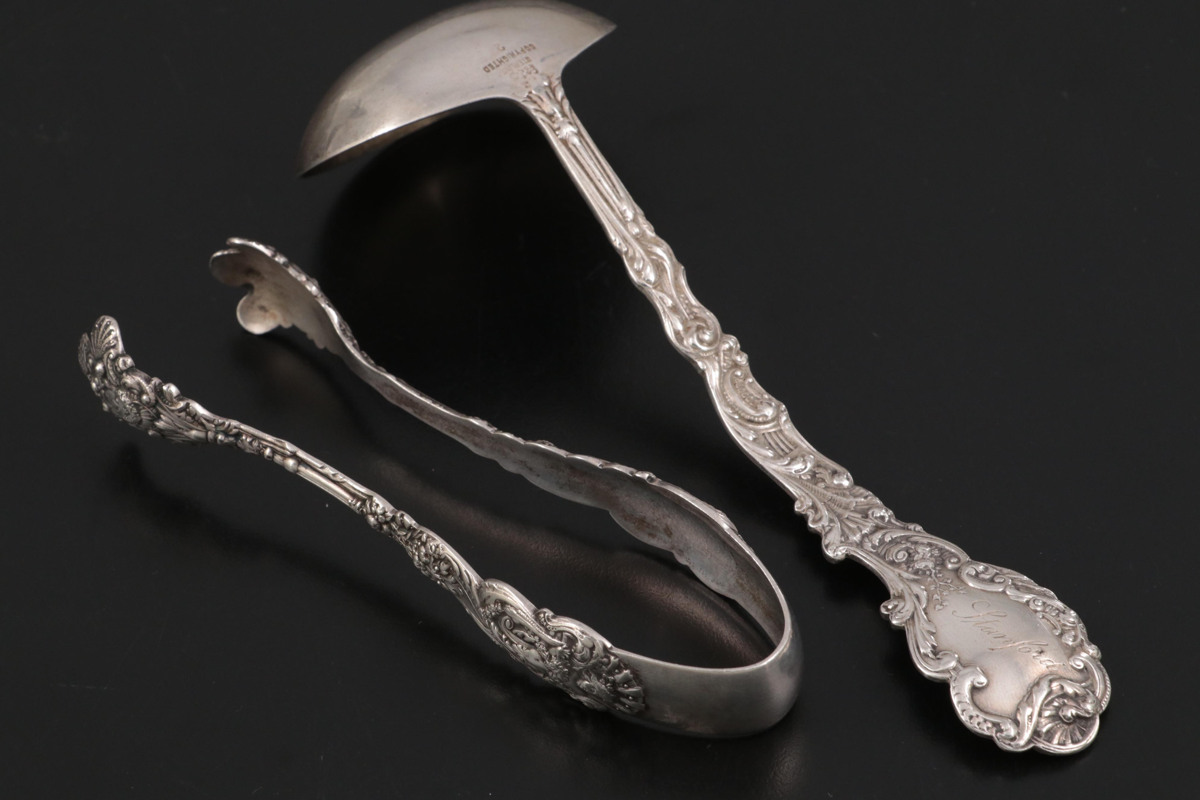 Gorham "Versailles" Sterling Silver Flatware with Chest