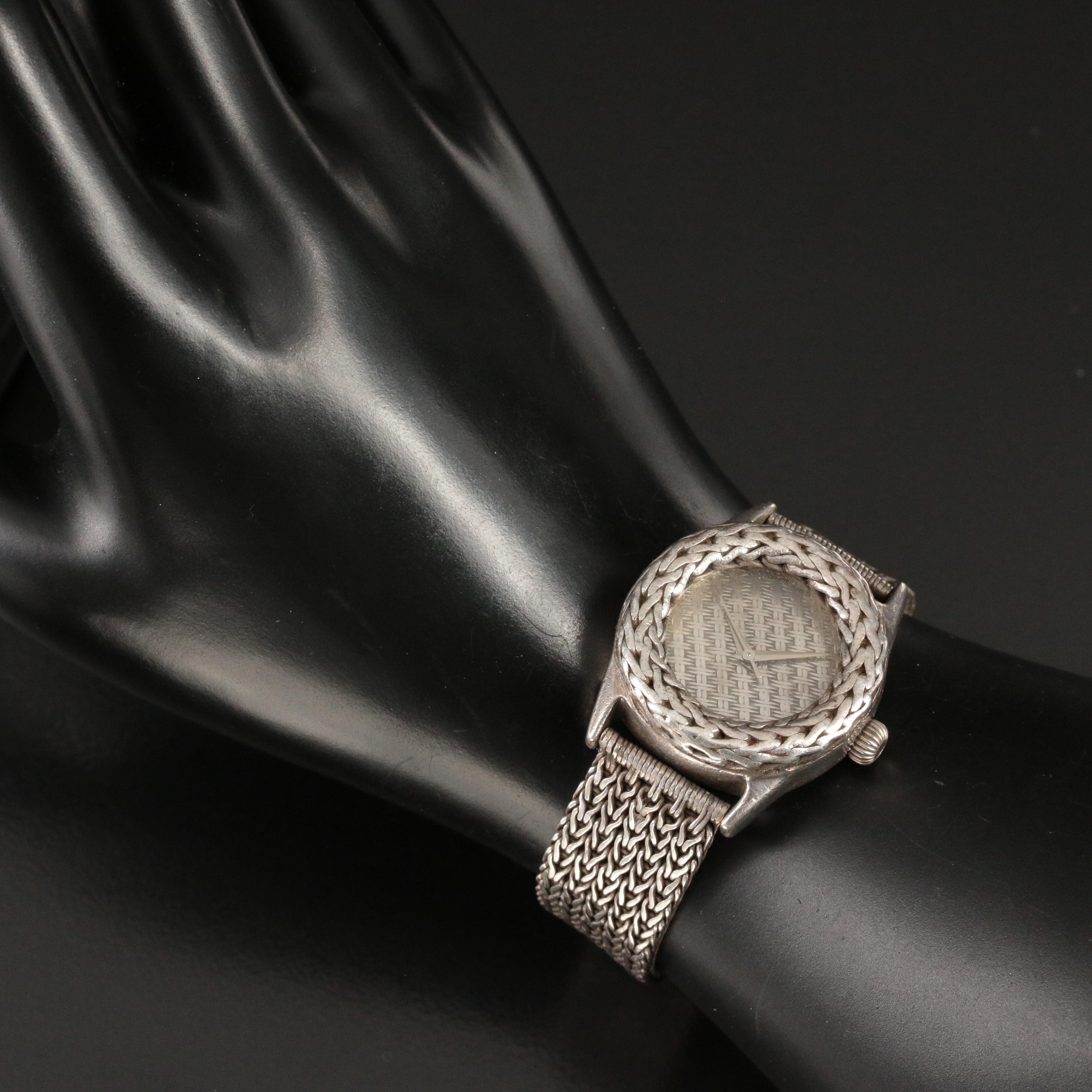 John Hardy Sterling Silver 4873 Quartz Watch