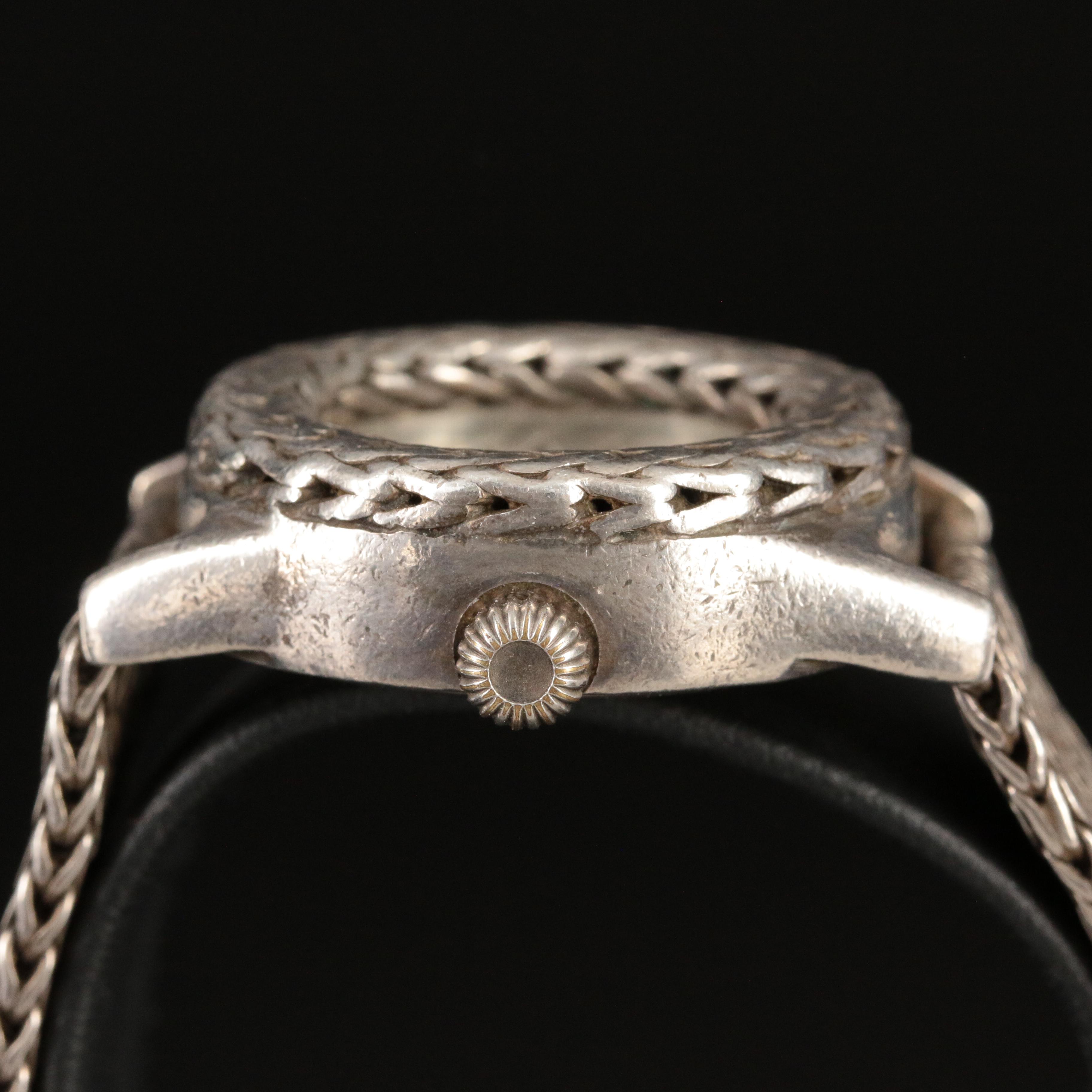 John Hardy Sterling Silver 4873 Quartz Watch