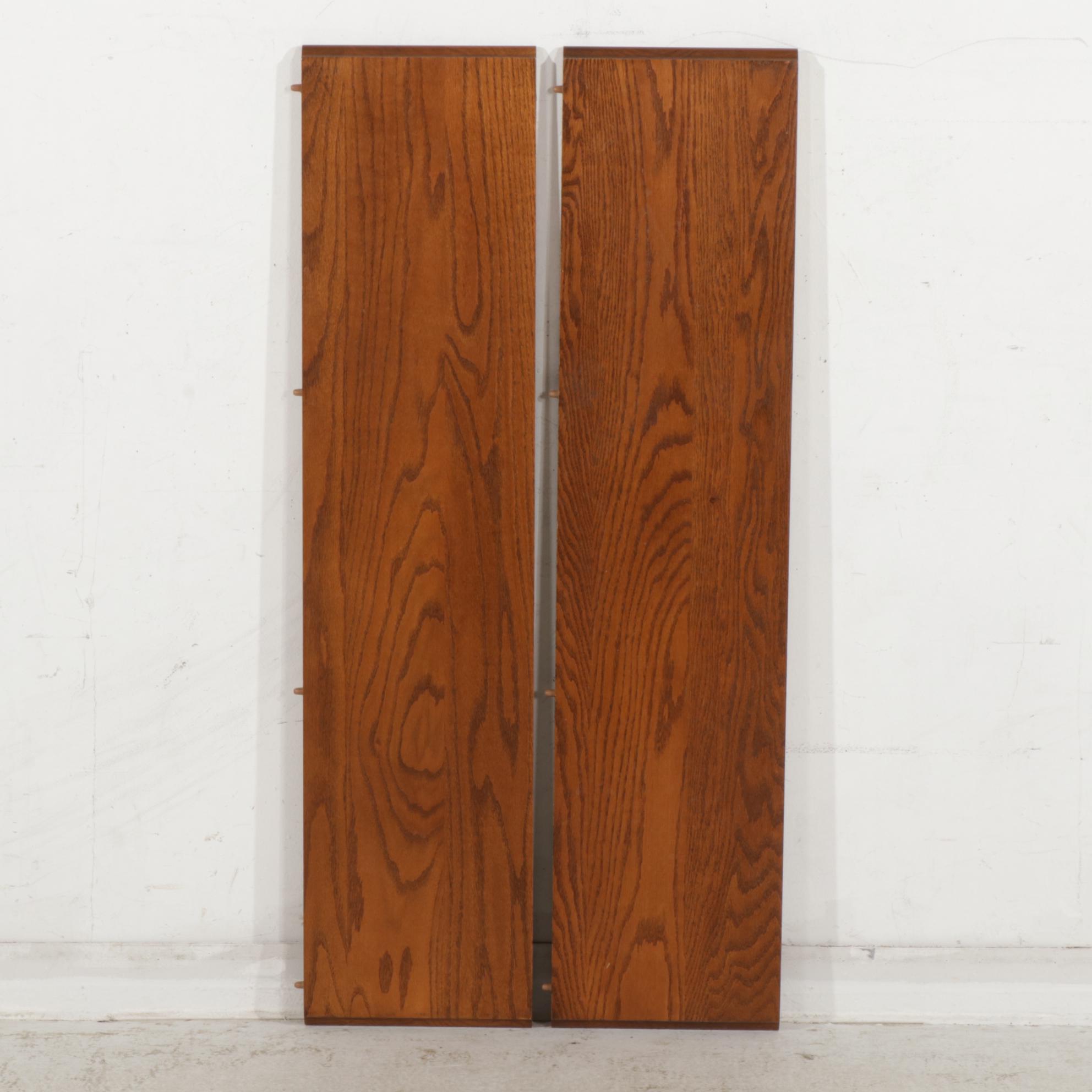 Richardson Brothers Victorian Style Oak Dining Table and Chairs