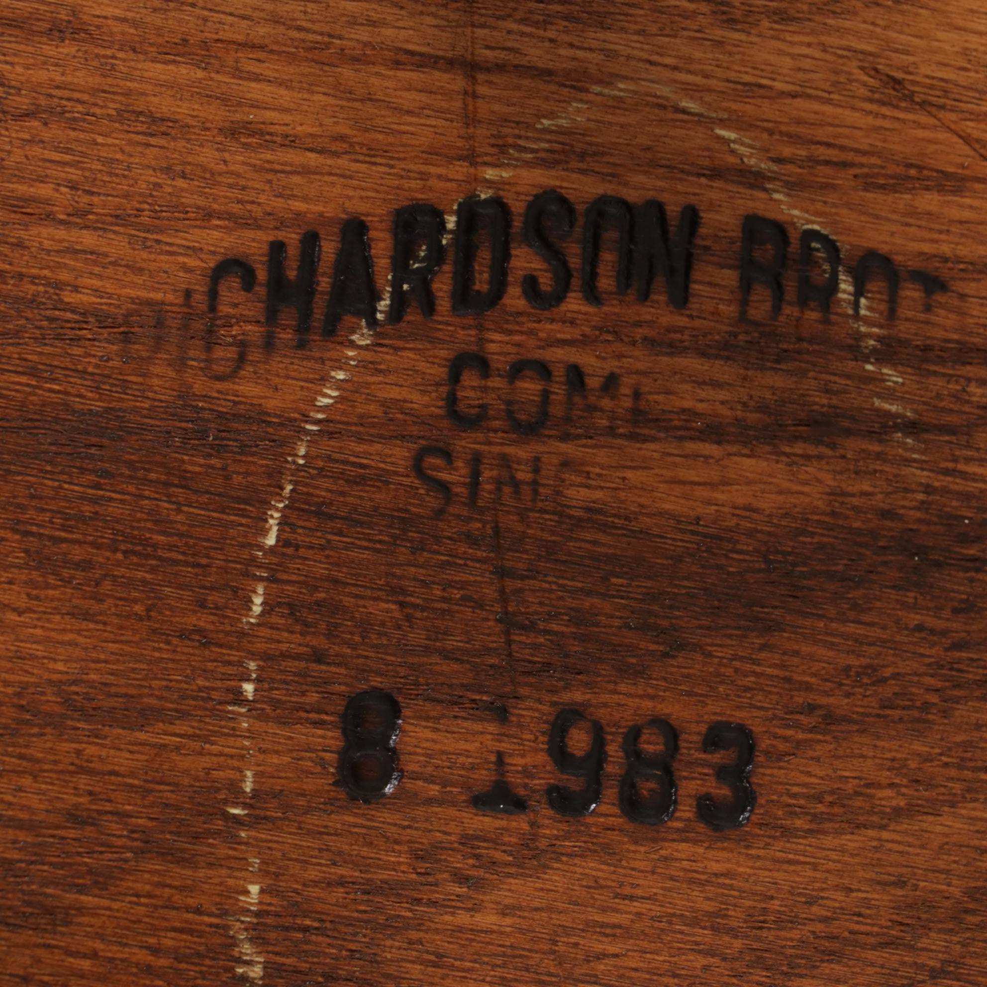 Richardson Brothers Victorian Style Oak Dining Table and Chairs