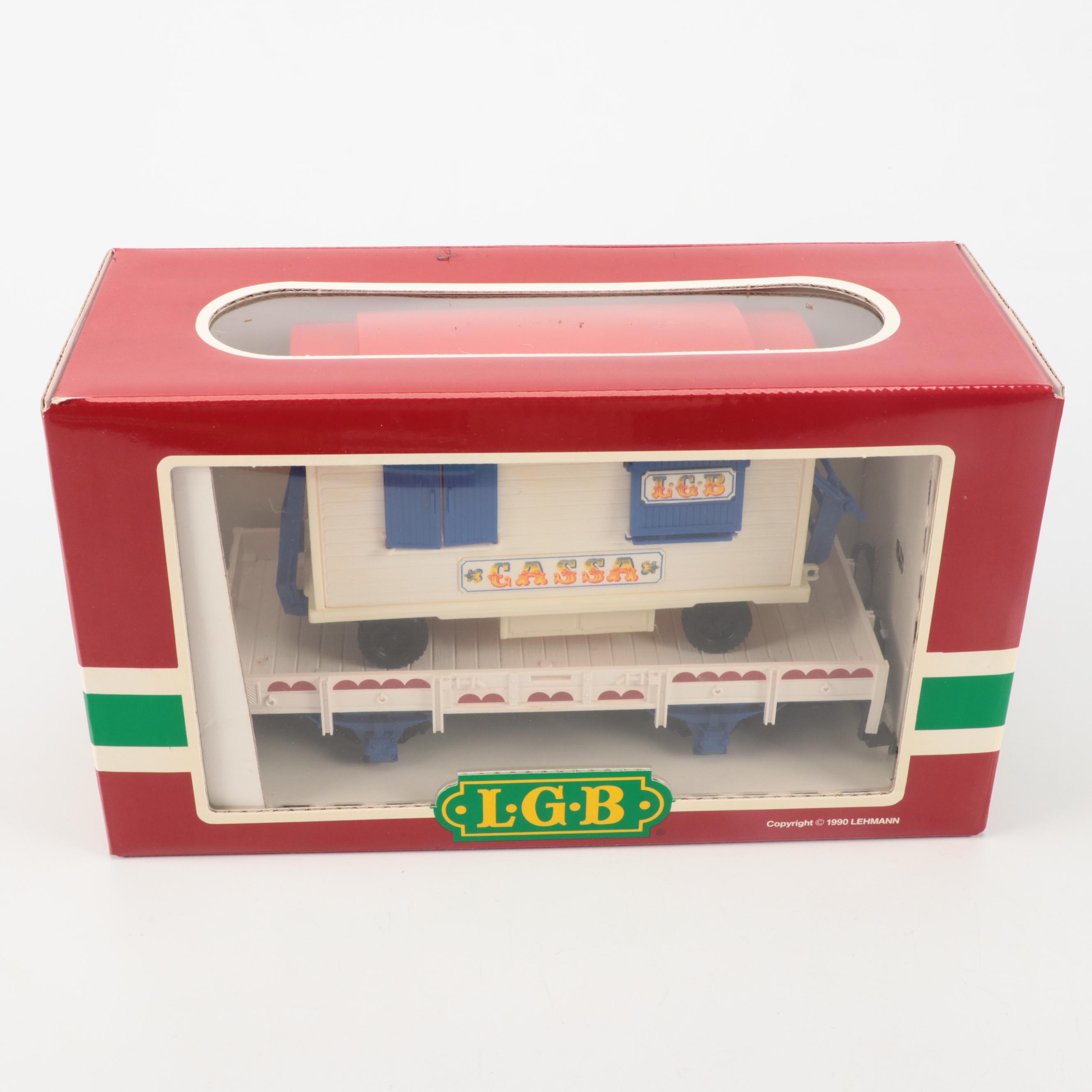 LGB Circus Train Cars with Animals and Accessories