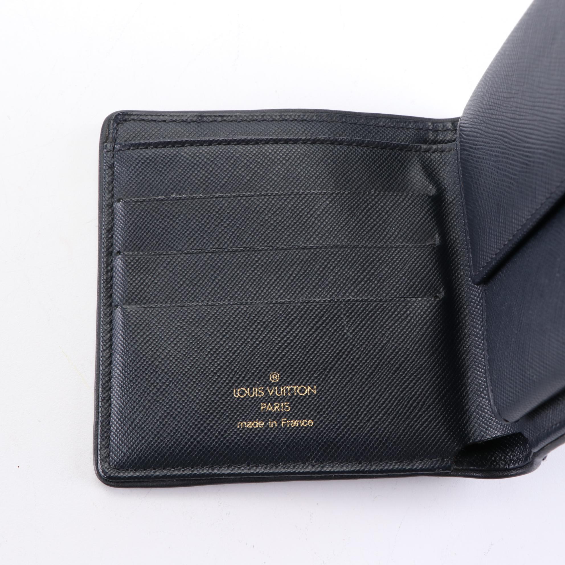 Louis Vuitton Trifold Wallet in Monogram Mini Lin Canvas with Box