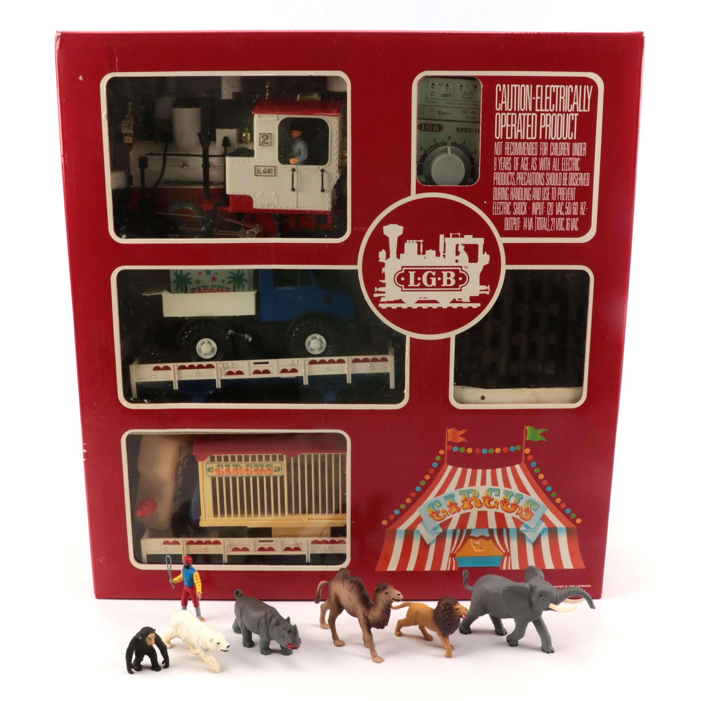 LGB Circus Train with Figurine and Animals