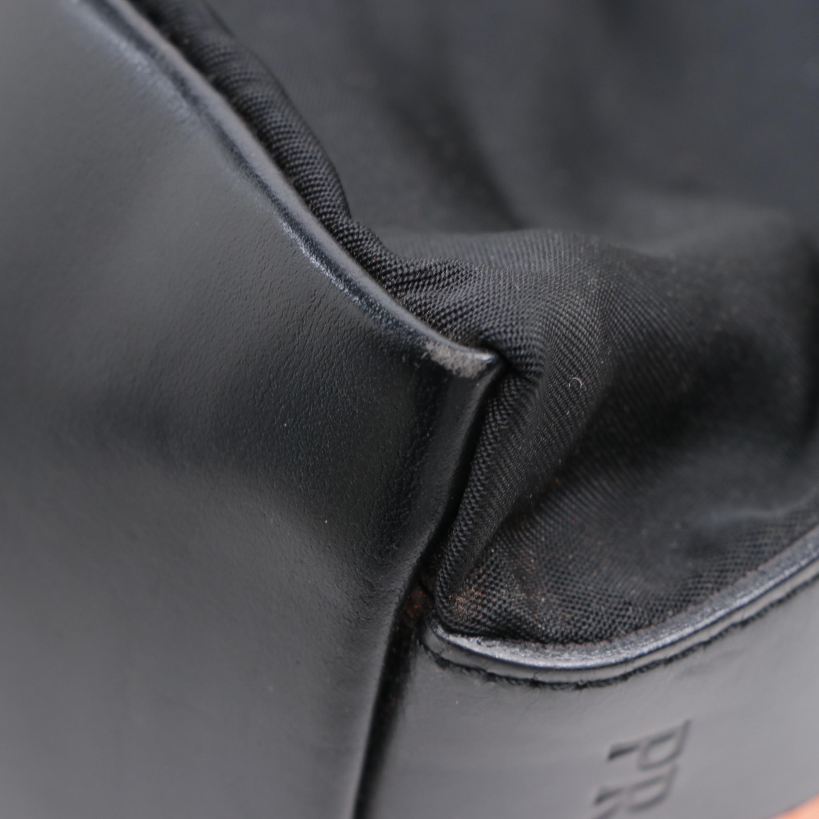 Prada Tessuto Nylon and Leather Shoulder Bag