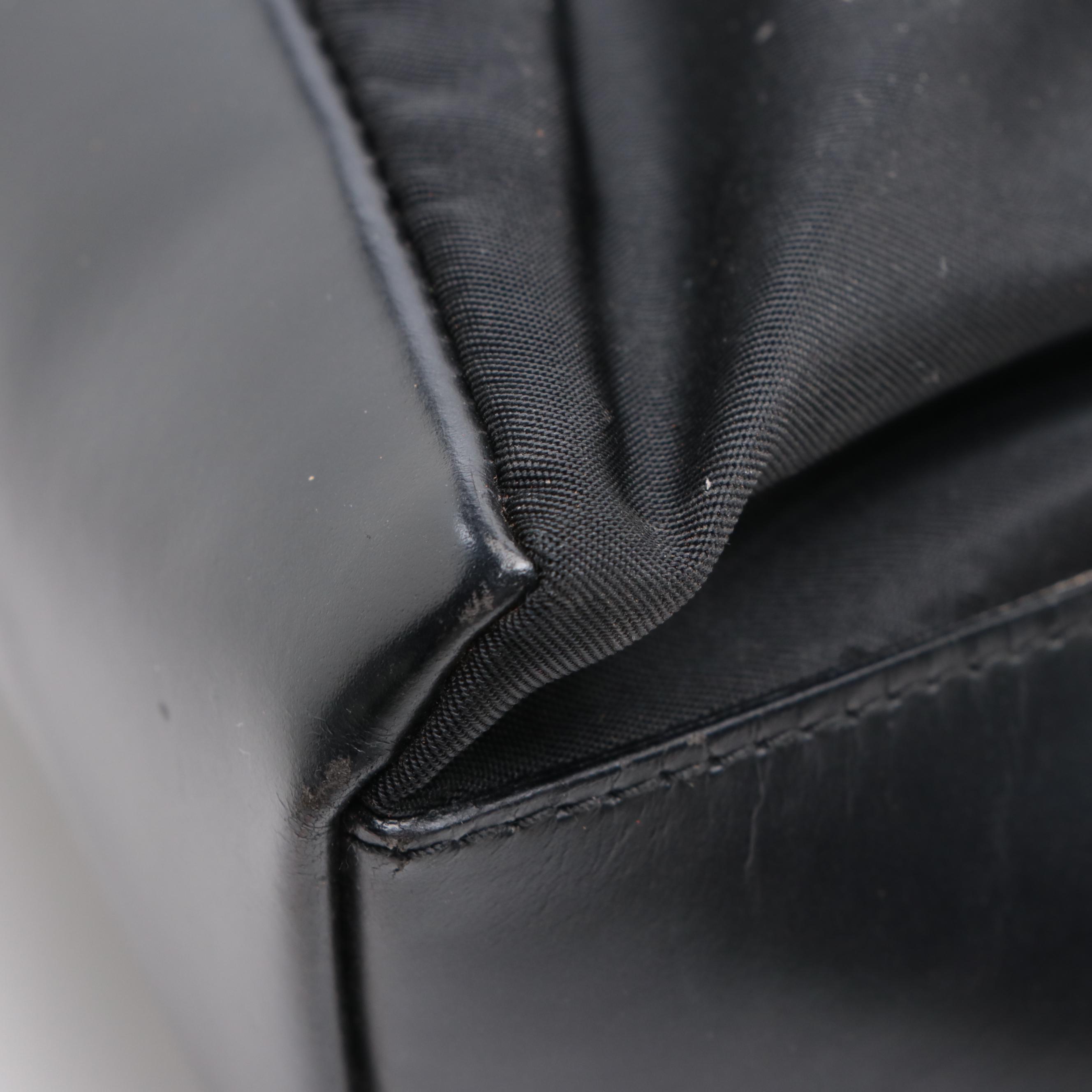 Prada Tessuto Nylon and Leather Shoulder Bag