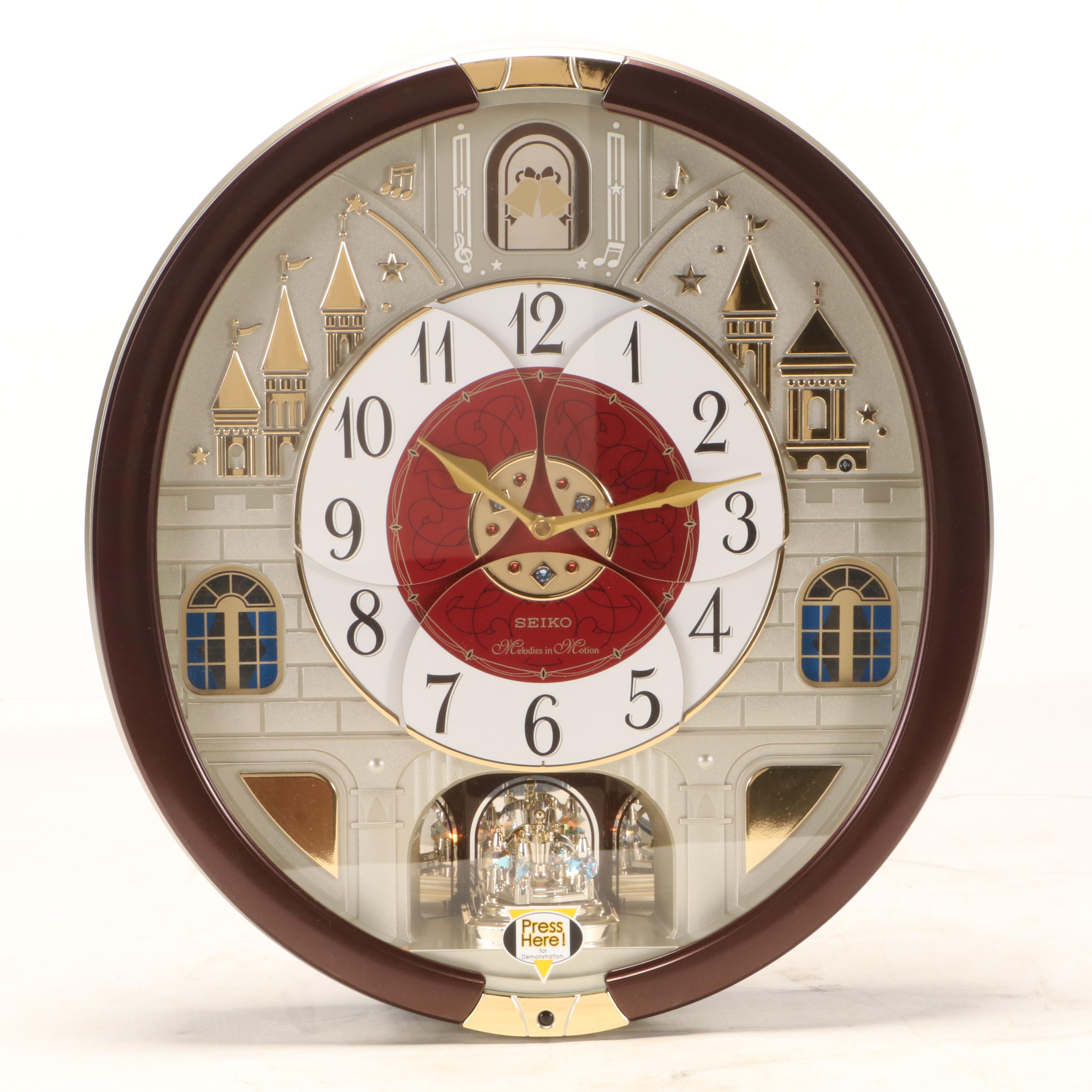 Seiko Melodies in Motion Collector's Edition Wall Clock EBTH