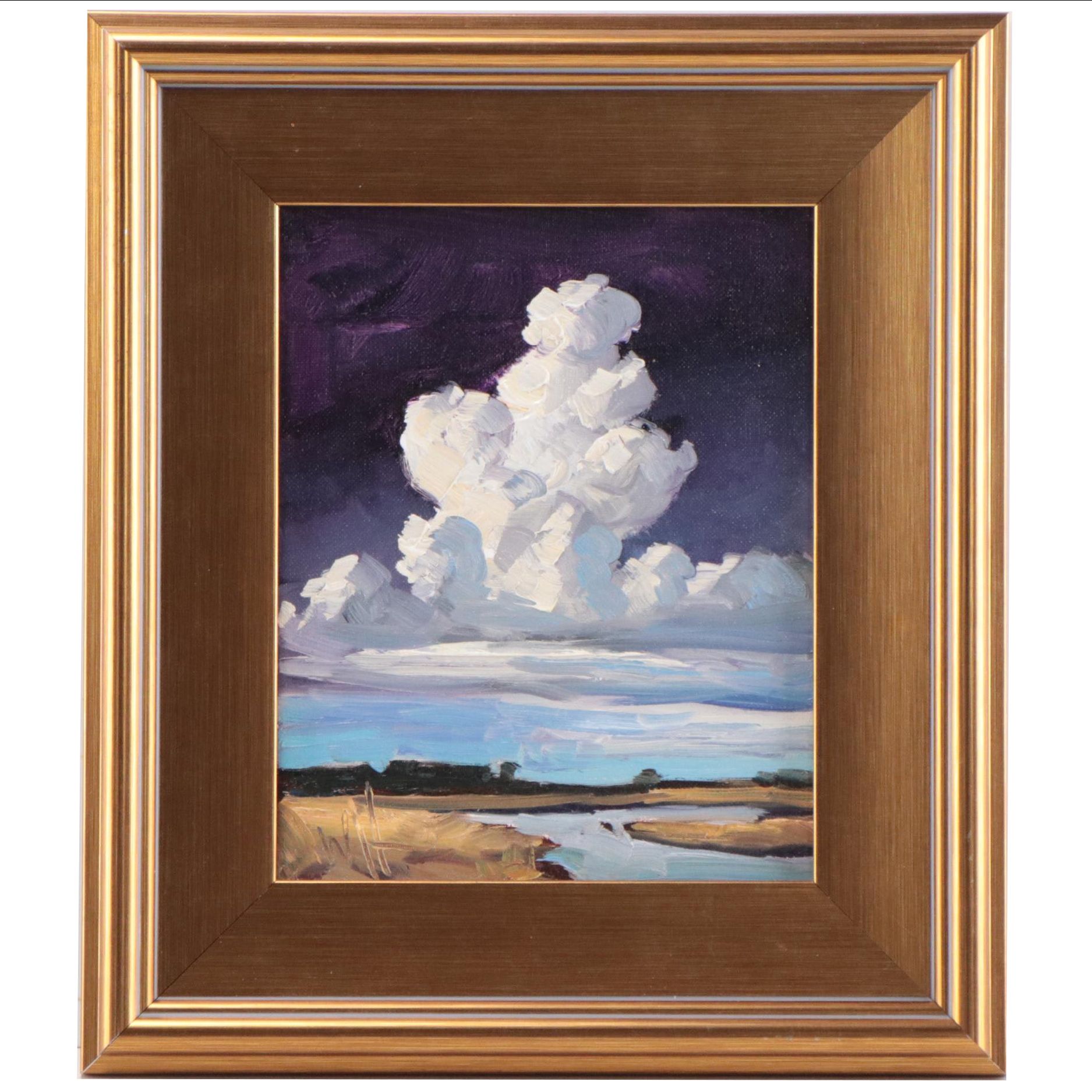 William Hawkins Landscape Oil Painting, 2023