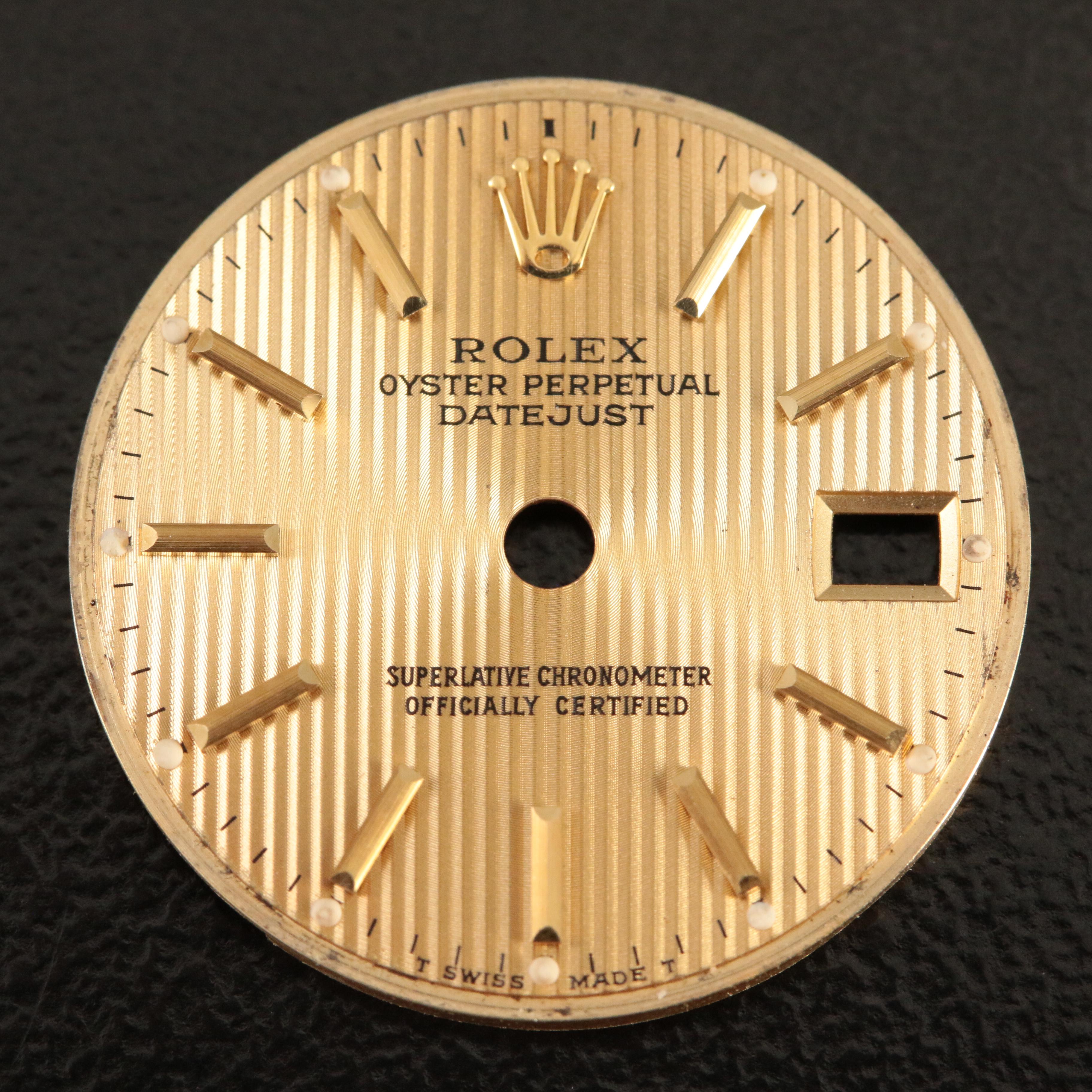 Rolex Oyster Perpetual Date and Datejust Dials