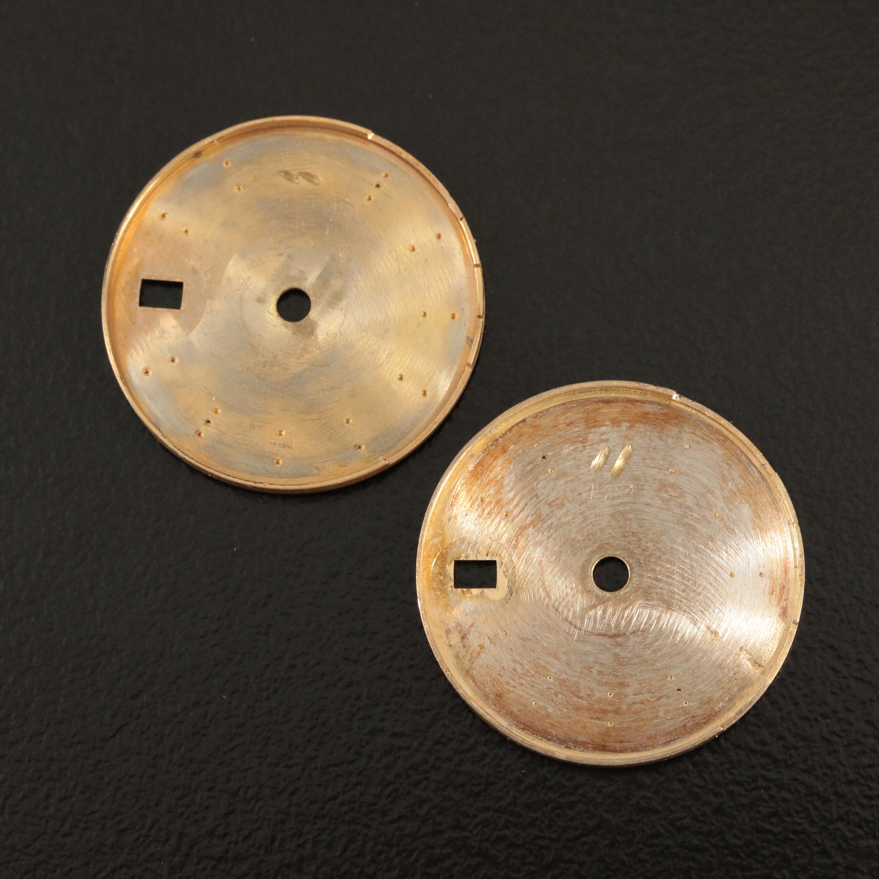 Rolex Oyster Perpetual Date and Datejust Dials