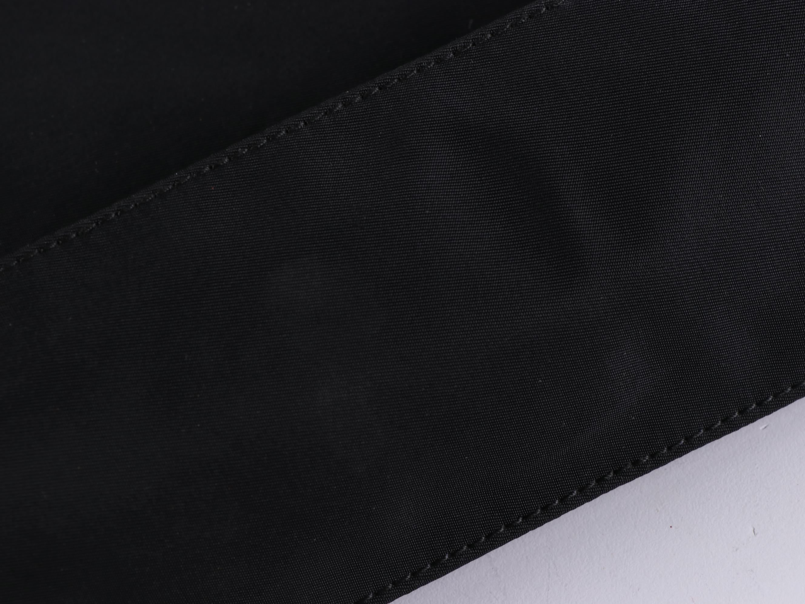 Prada Shoulder Bag in Nylon with Leather Trim