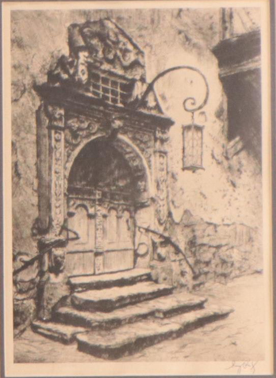 Photomechanical Prints After Jacob van Ruisdael and Guy Riss