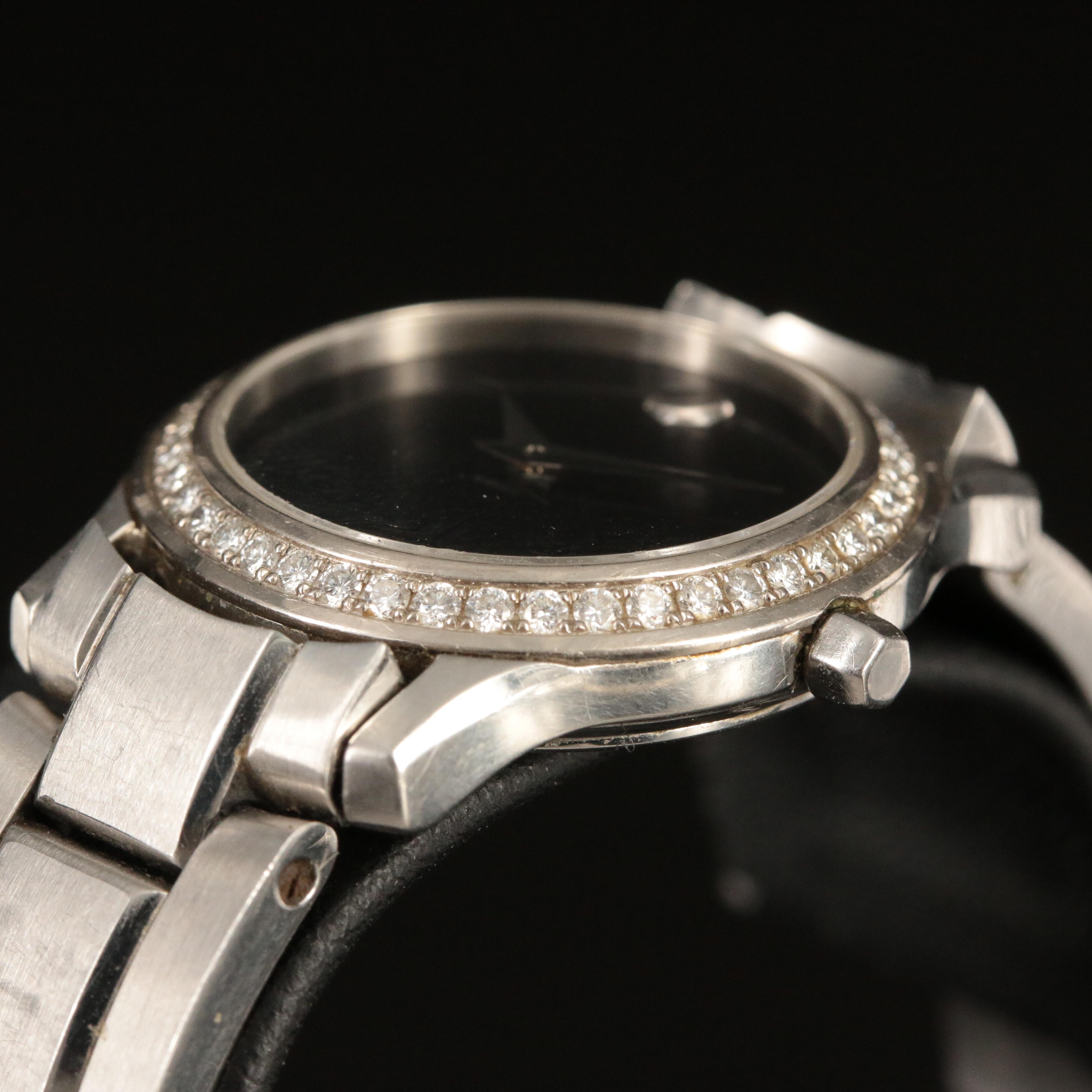 Movado Diamond Bezel Quartz Watch