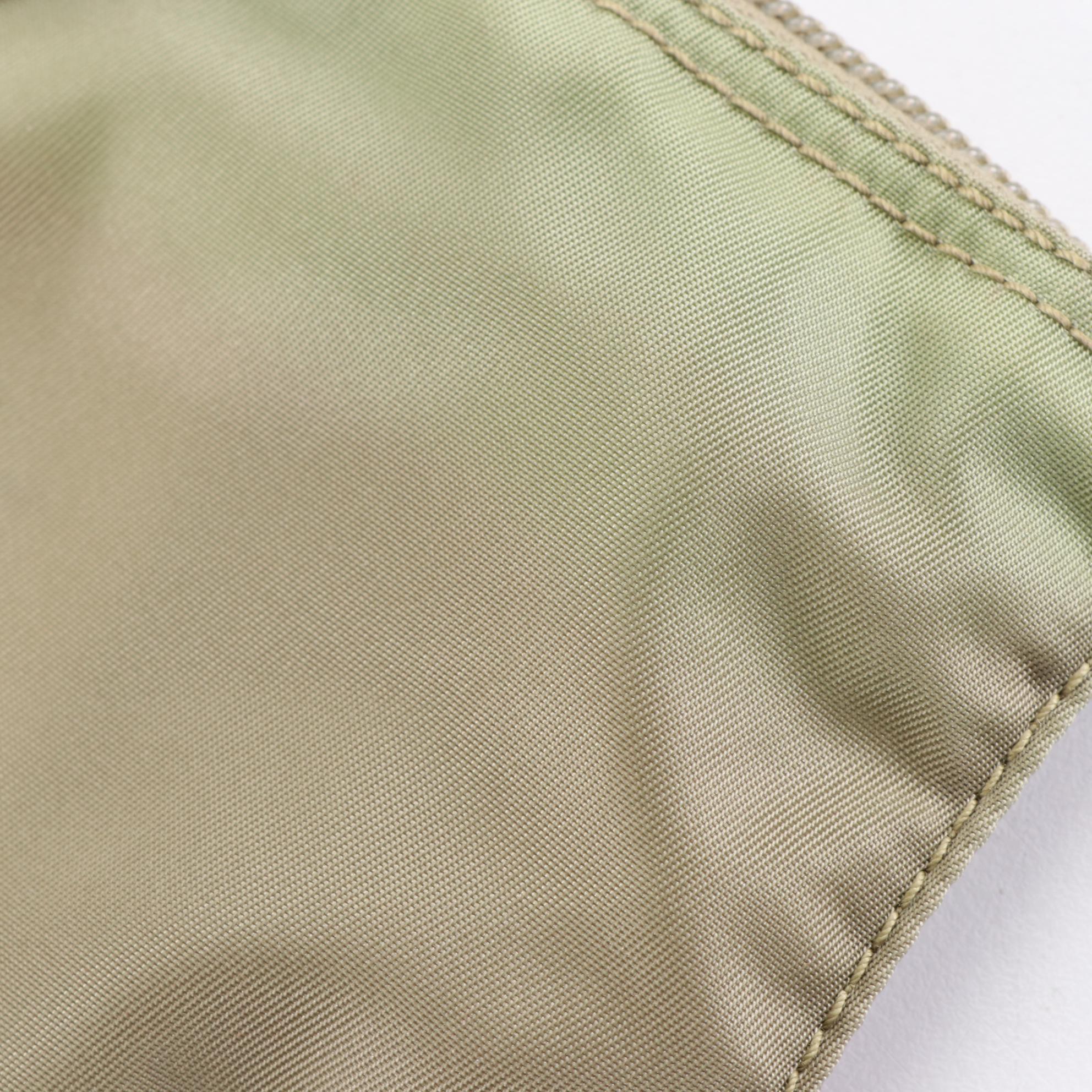 Prada Tessuto Nylon Zip Pouch
