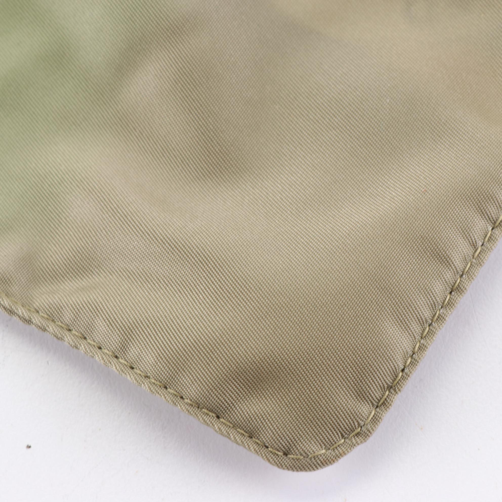 Prada Tessuto Nylon Zip Pouch