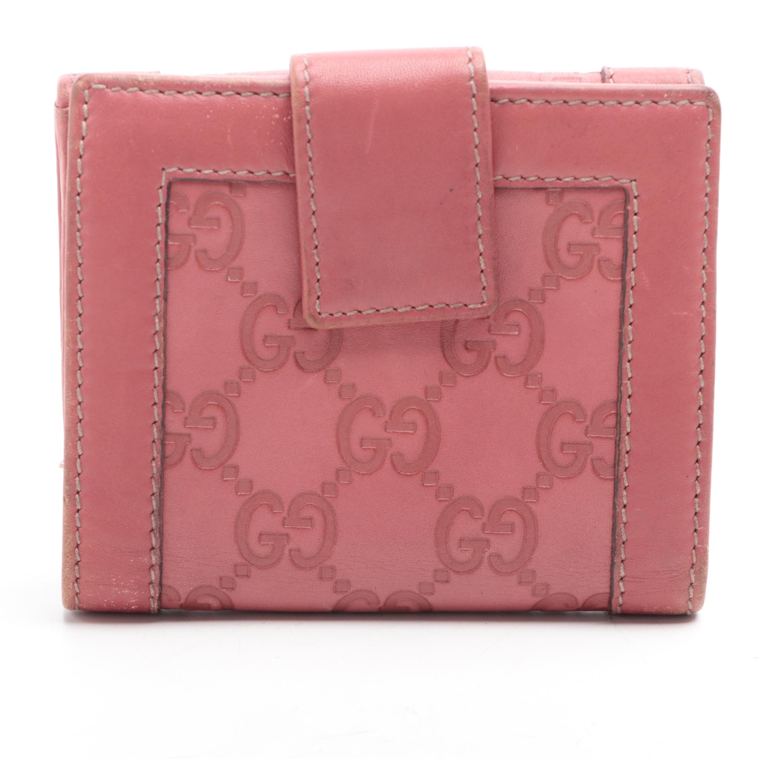 Gucci Compact Wallet in Guccissima Leather