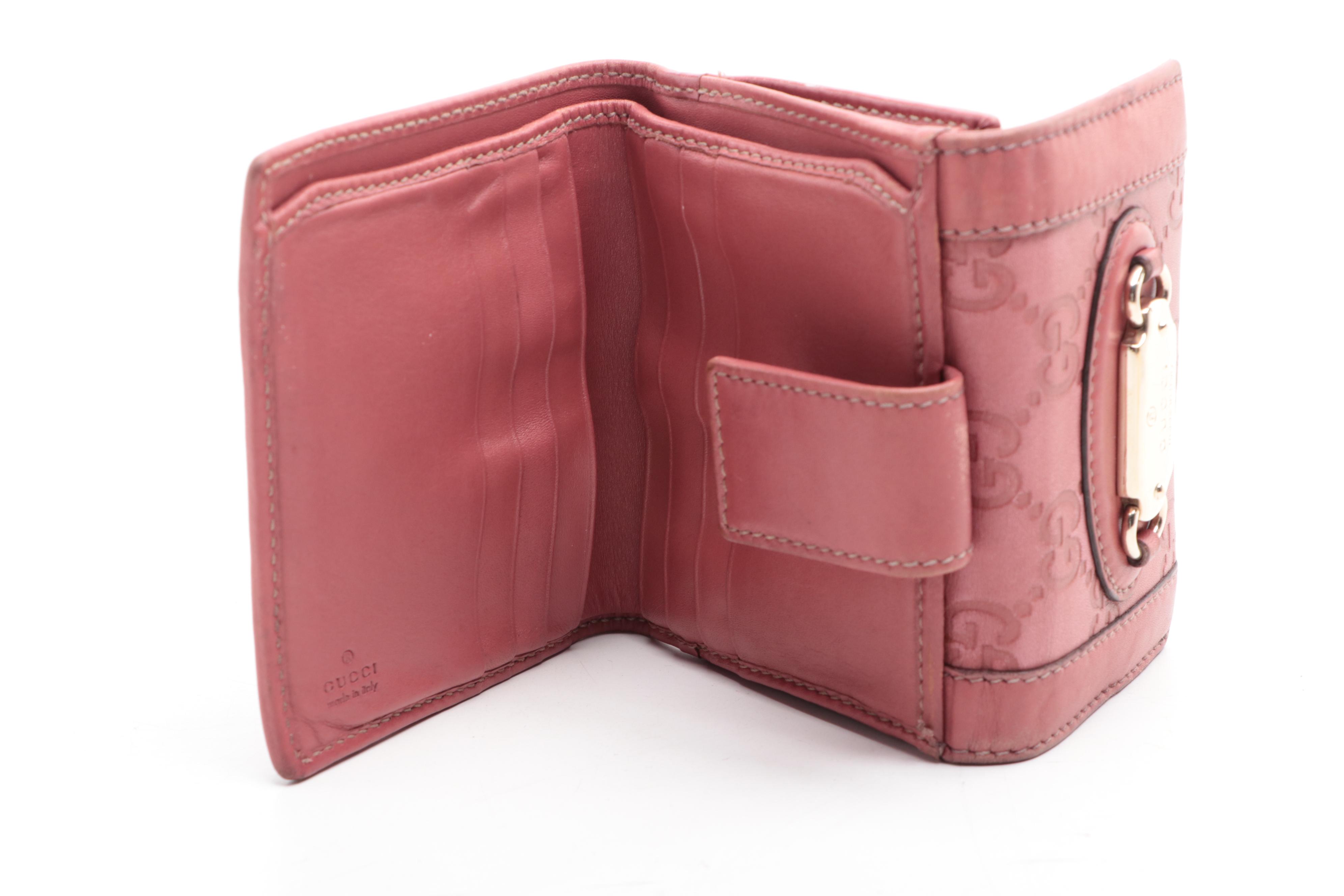 Gucci Compact Wallet in Guccissima Leather