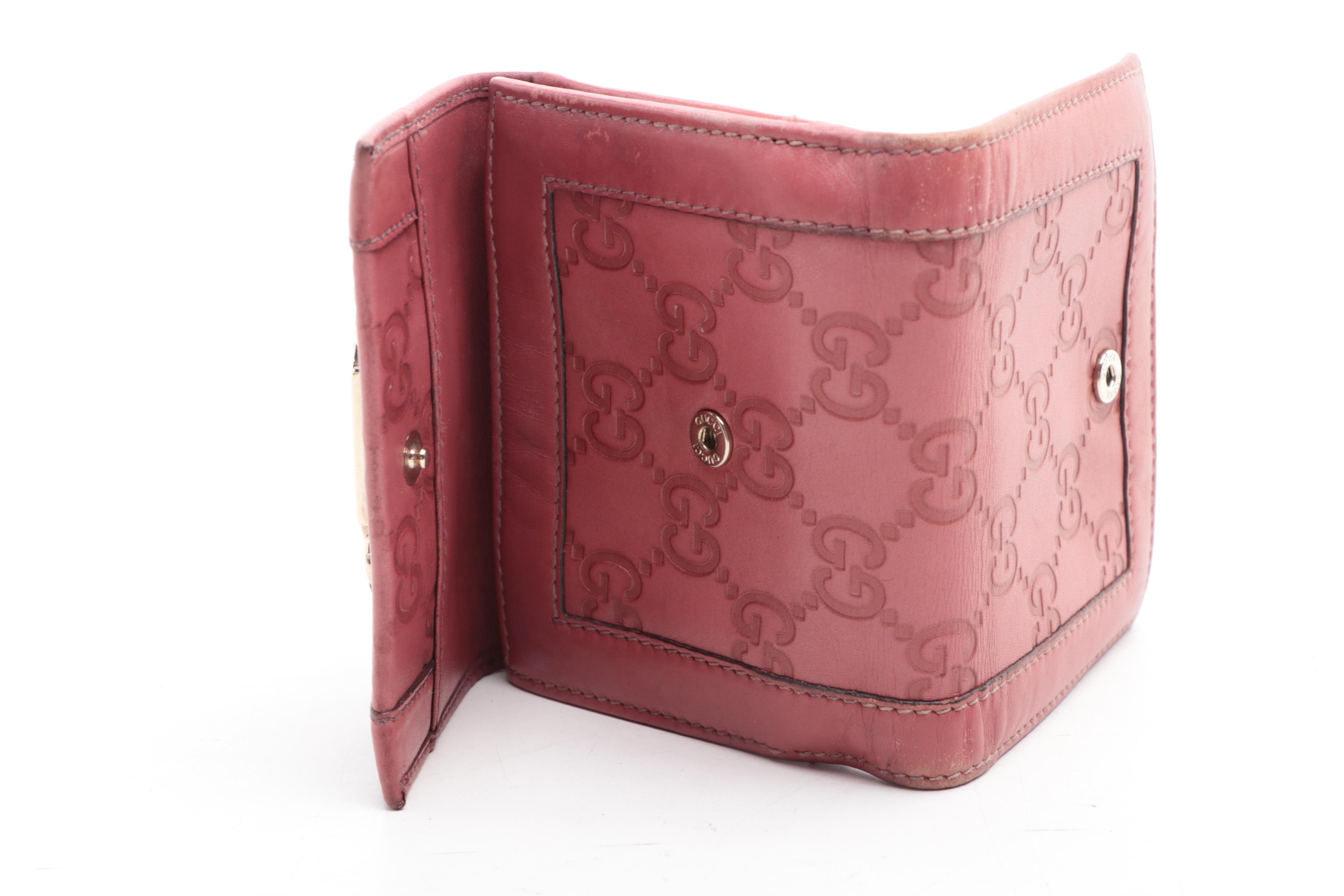 Gucci Compact Wallet in Guccissima Leather