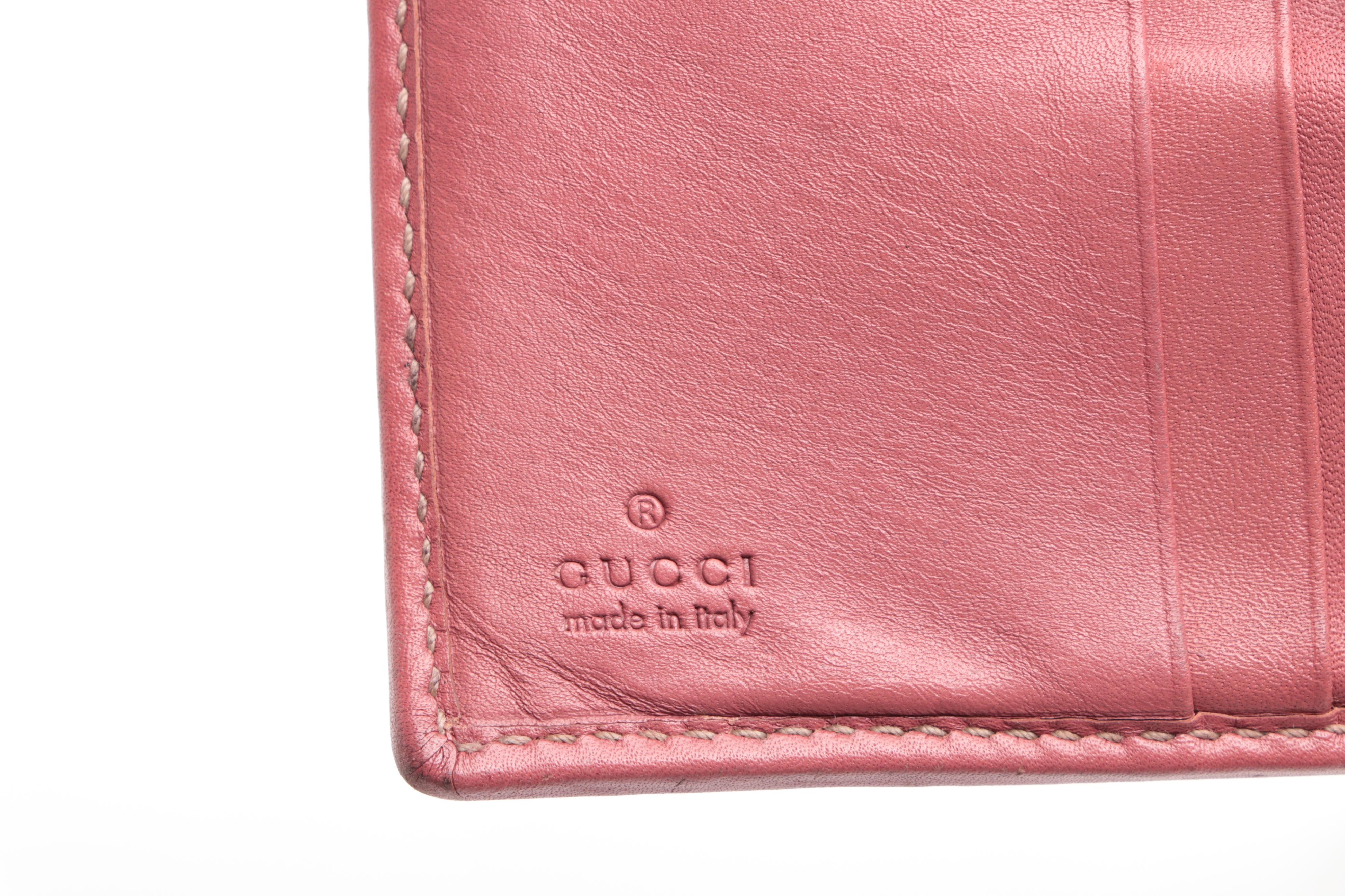 Gucci Compact Wallet in Guccissima Leather