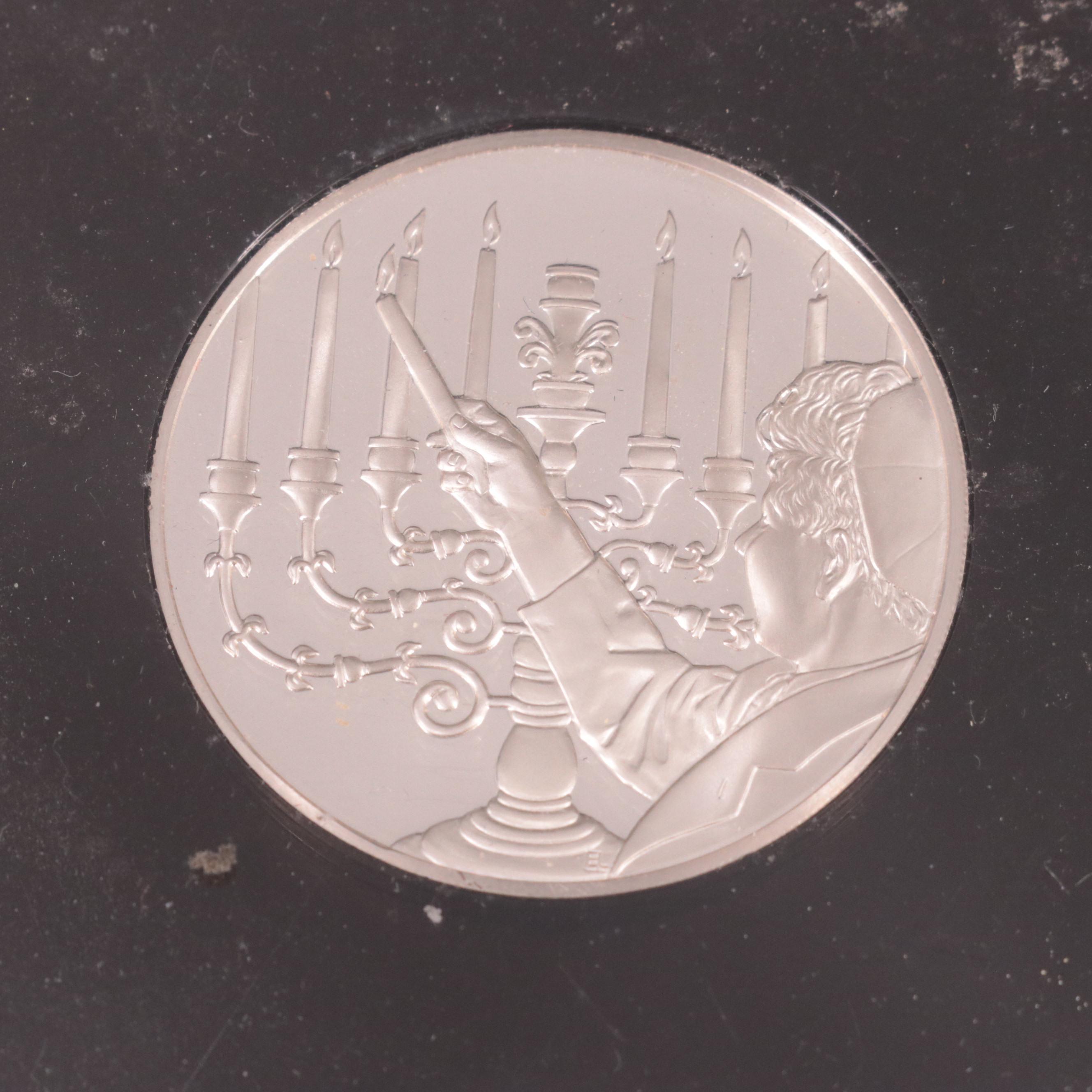 Twelve Israeli Medals and Tokens