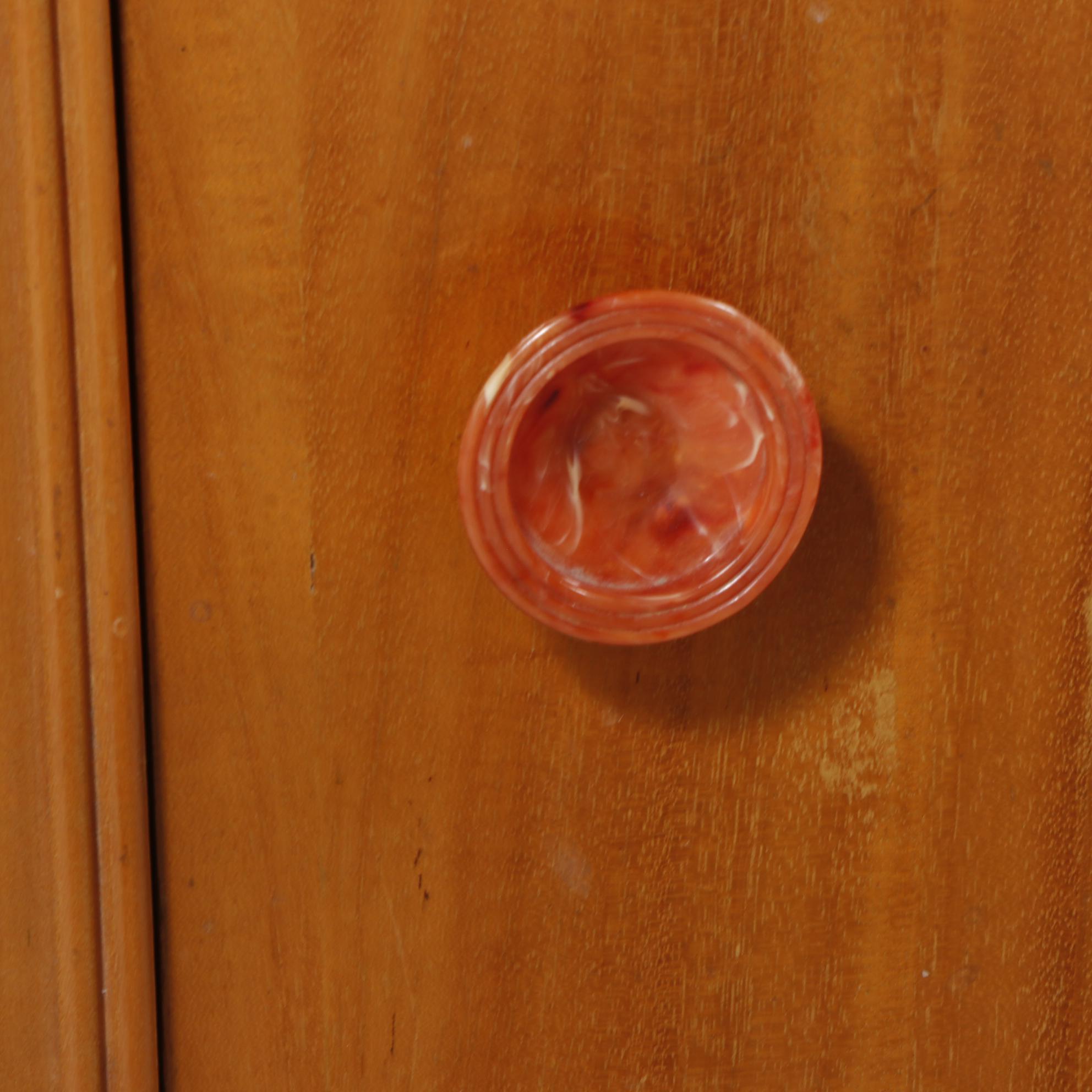 Webb Furniture Co. Art Deco Waterfall Nightstand, circa 1930