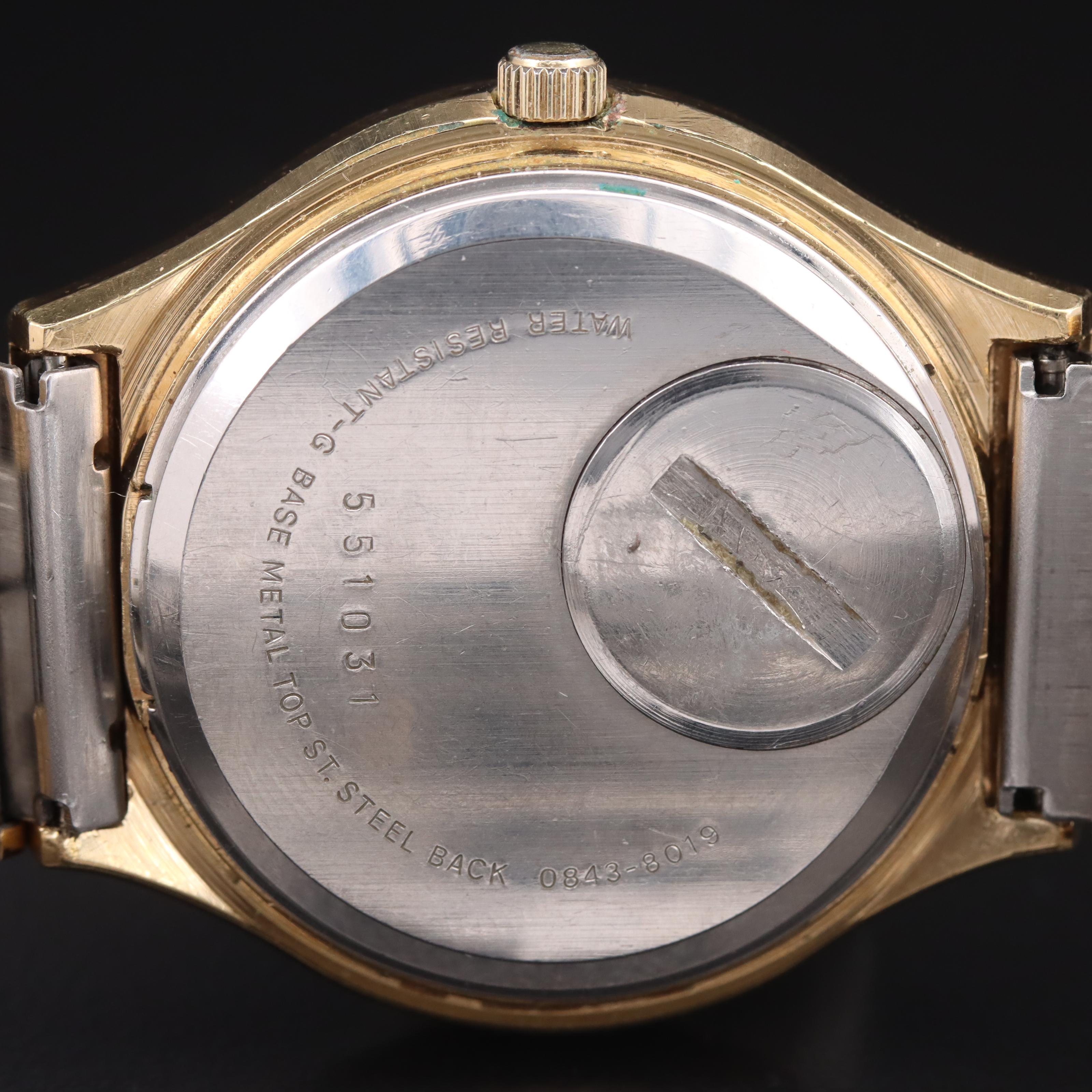 Seiko Quartz 3003 Day-Date Watch