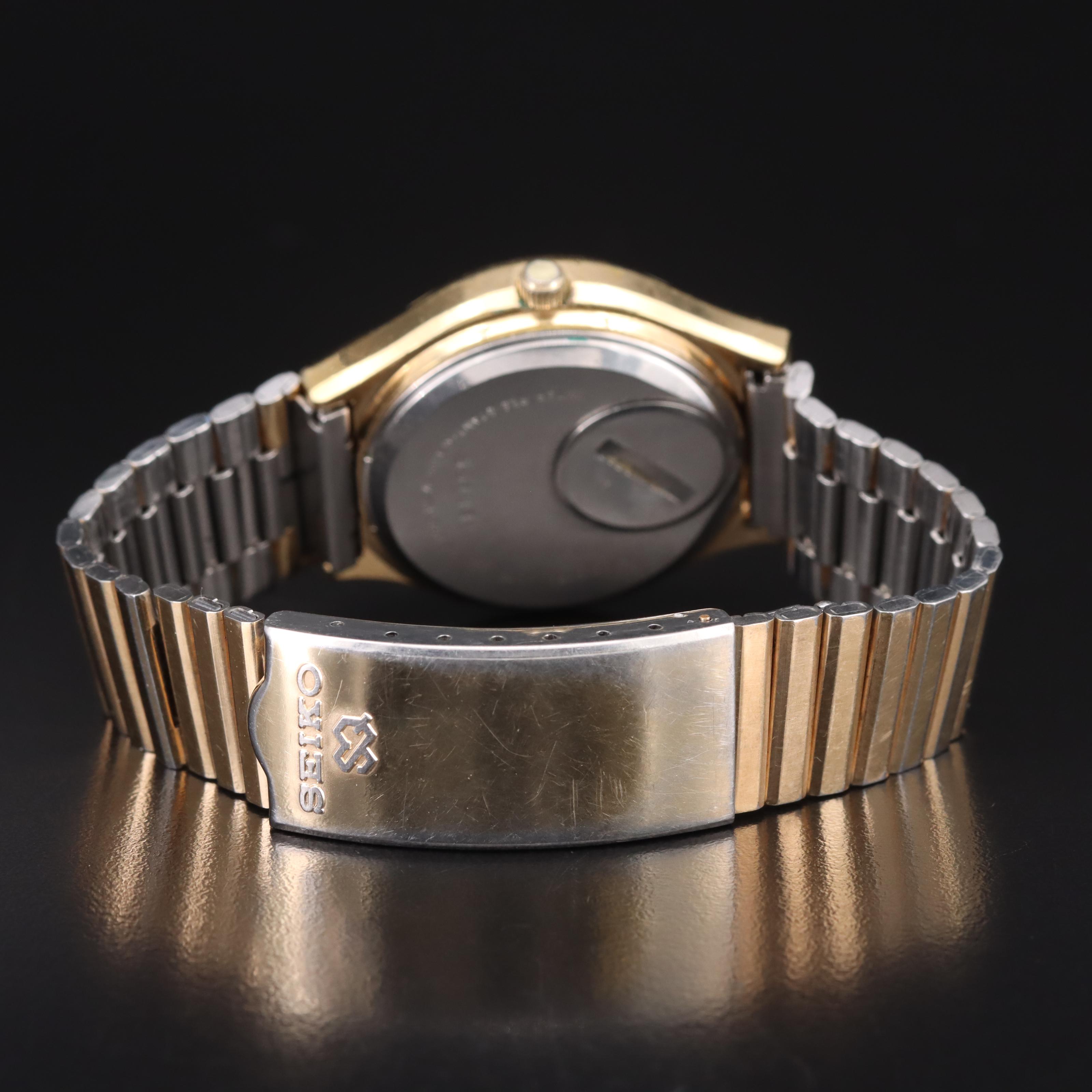 Seiko Quartz 3003 Day-Date Watch