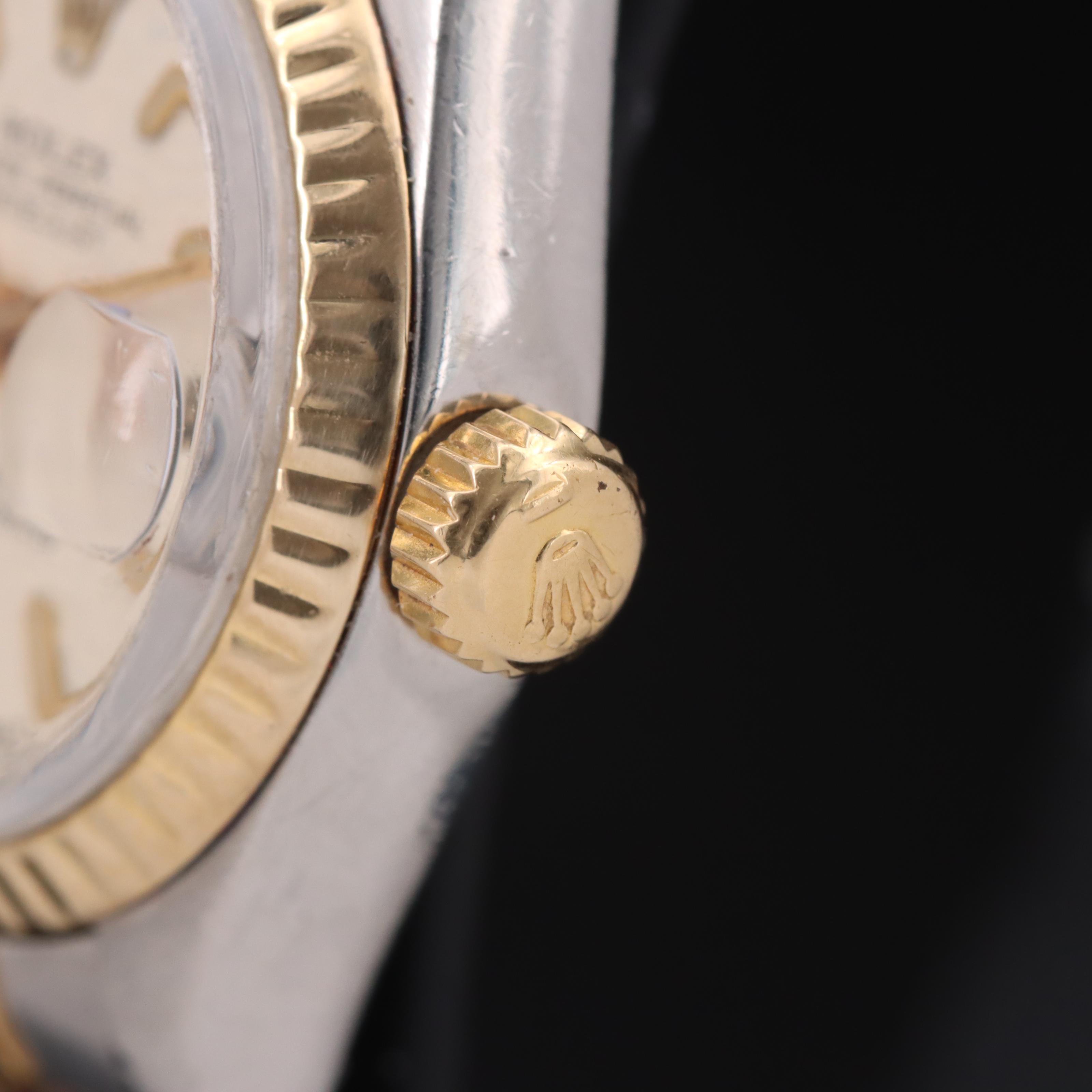1980 Rolex Oyster Perpetual Datejust Custom Jubilee Dial Watch
