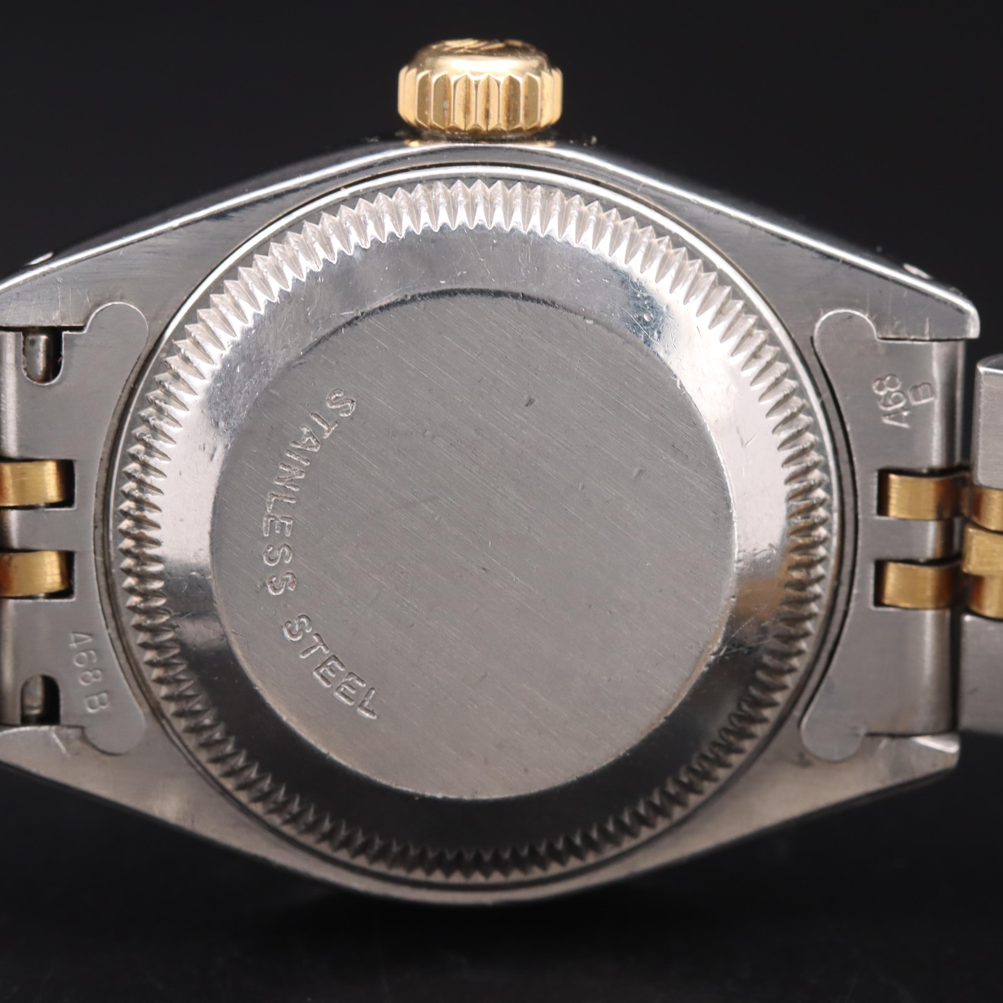 1980 Rolex Oyster Perpetual Datejust Custom Jubilee Dial Watch