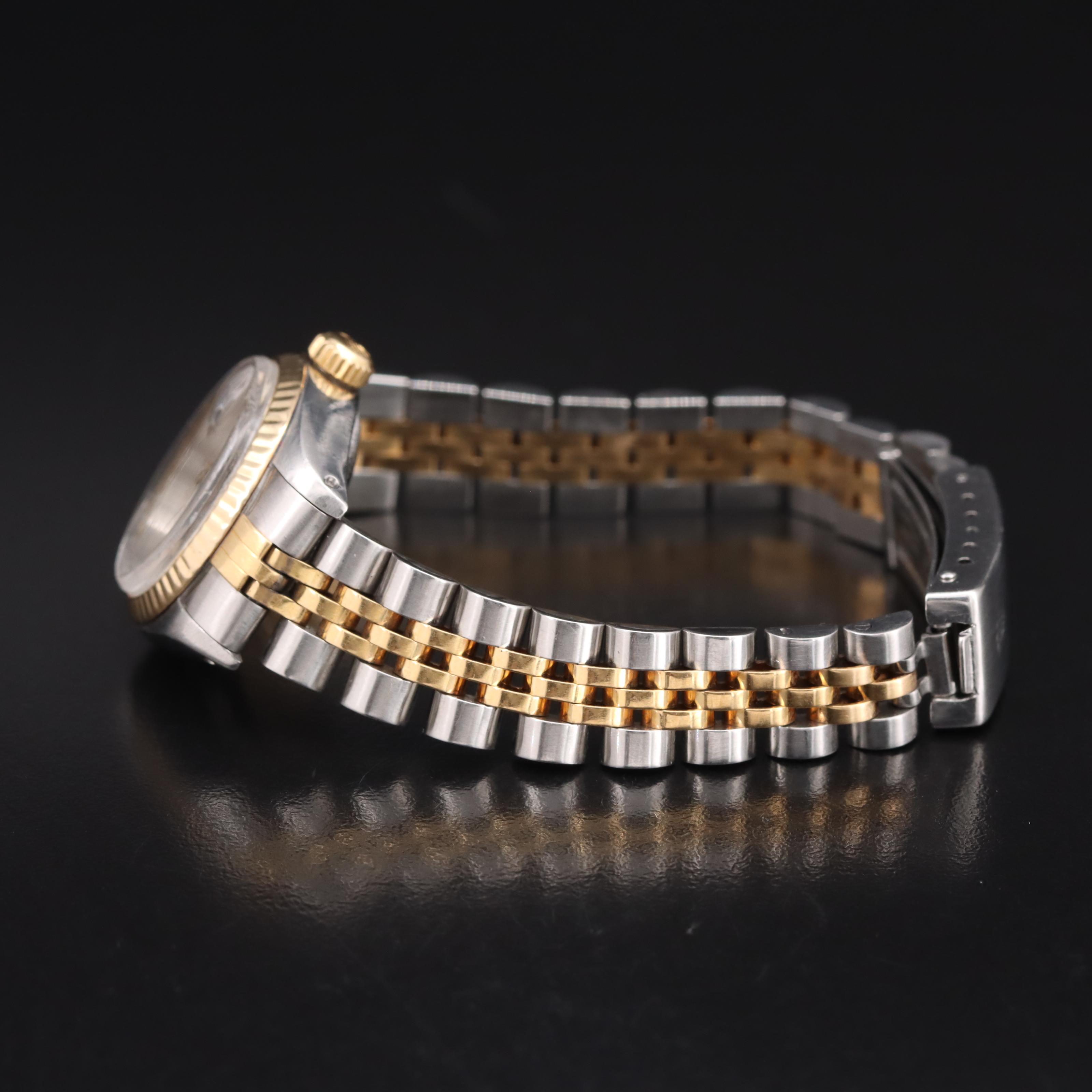 1980 Rolex Oyster Perpetual Datejust Custom Jubilee Dial Watch