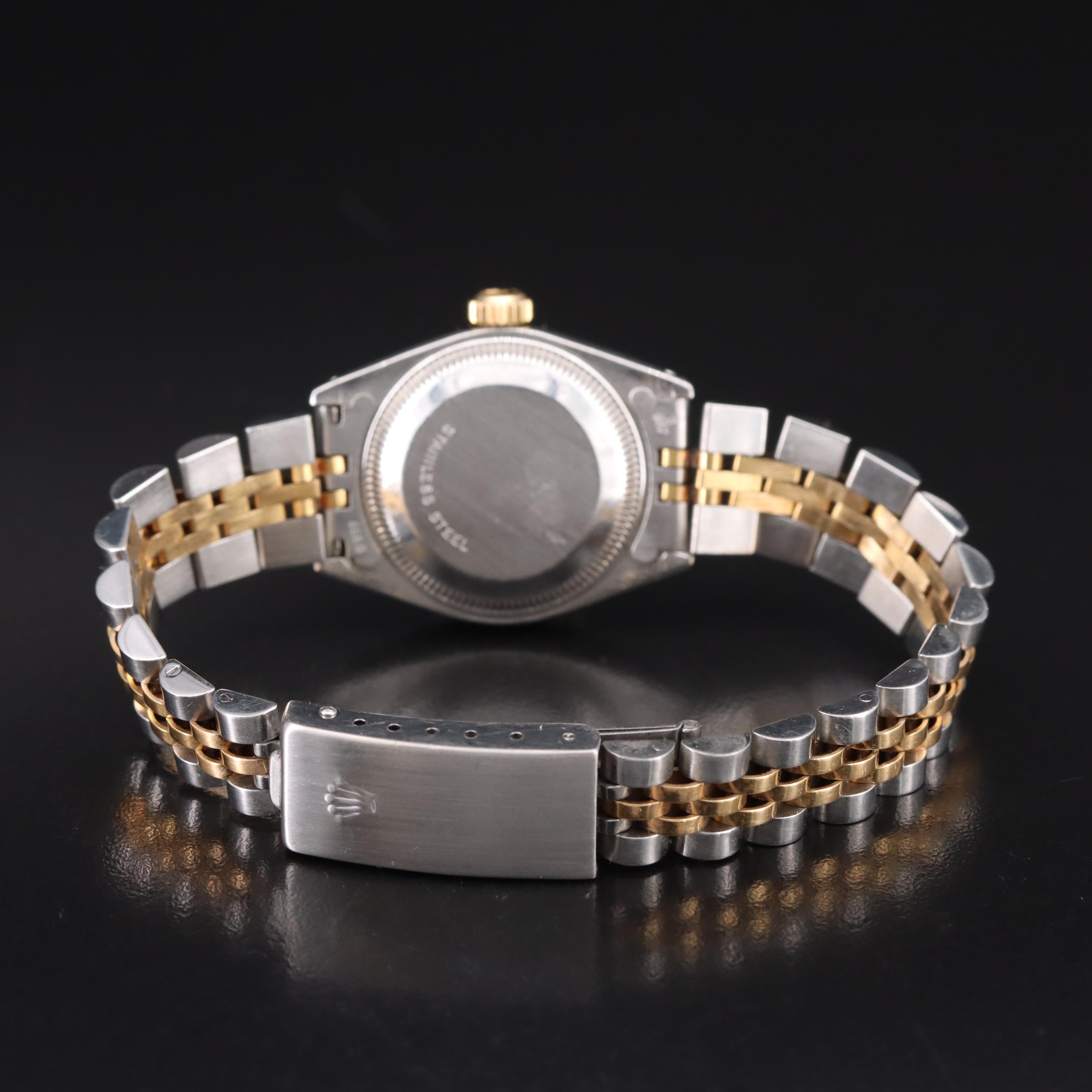 1980 Rolex Oyster Perpetual Datejust Custom Jubilee Dial Watch