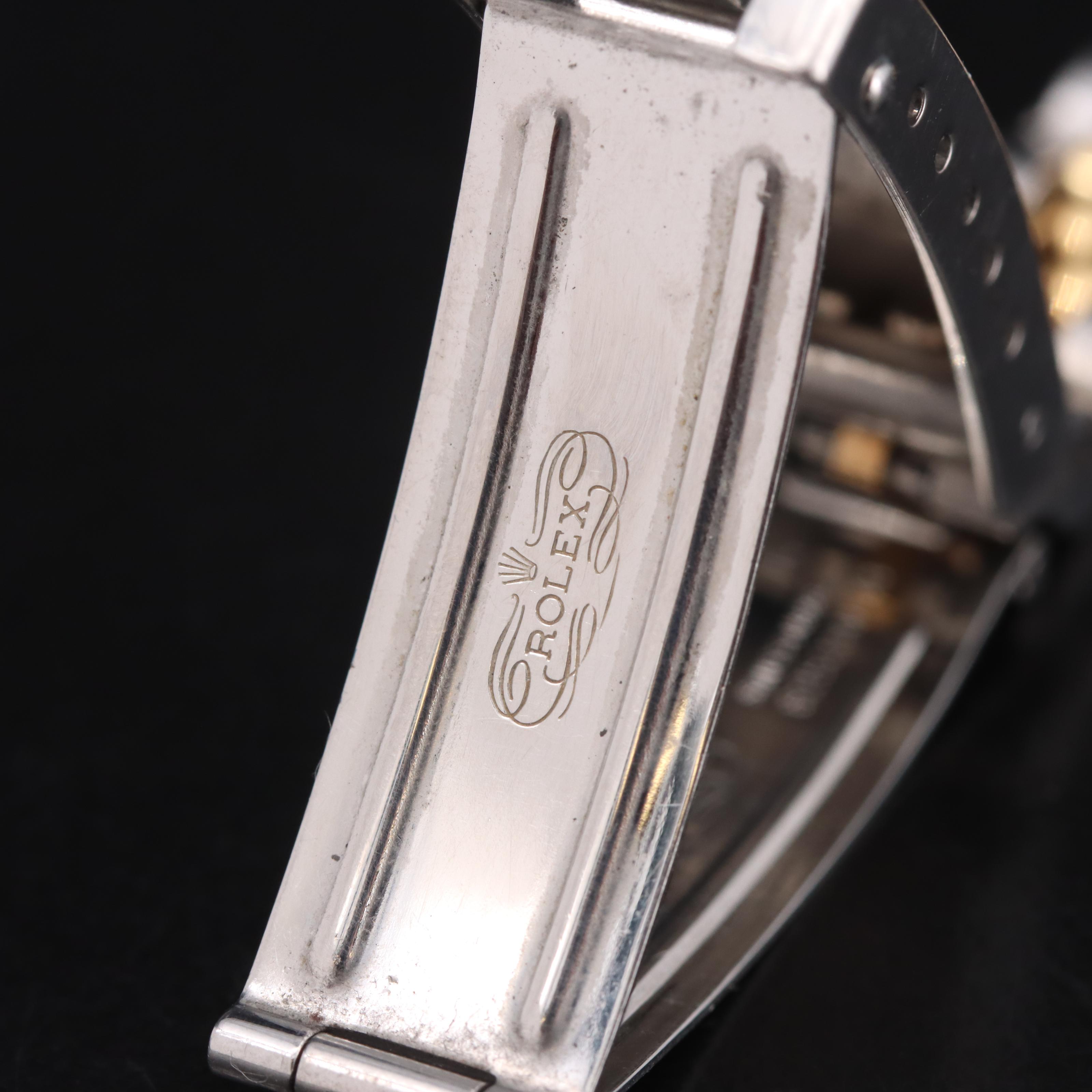 1980 Rolex Oyster Perpetual Datejust Custom Jubilee Dial Watch