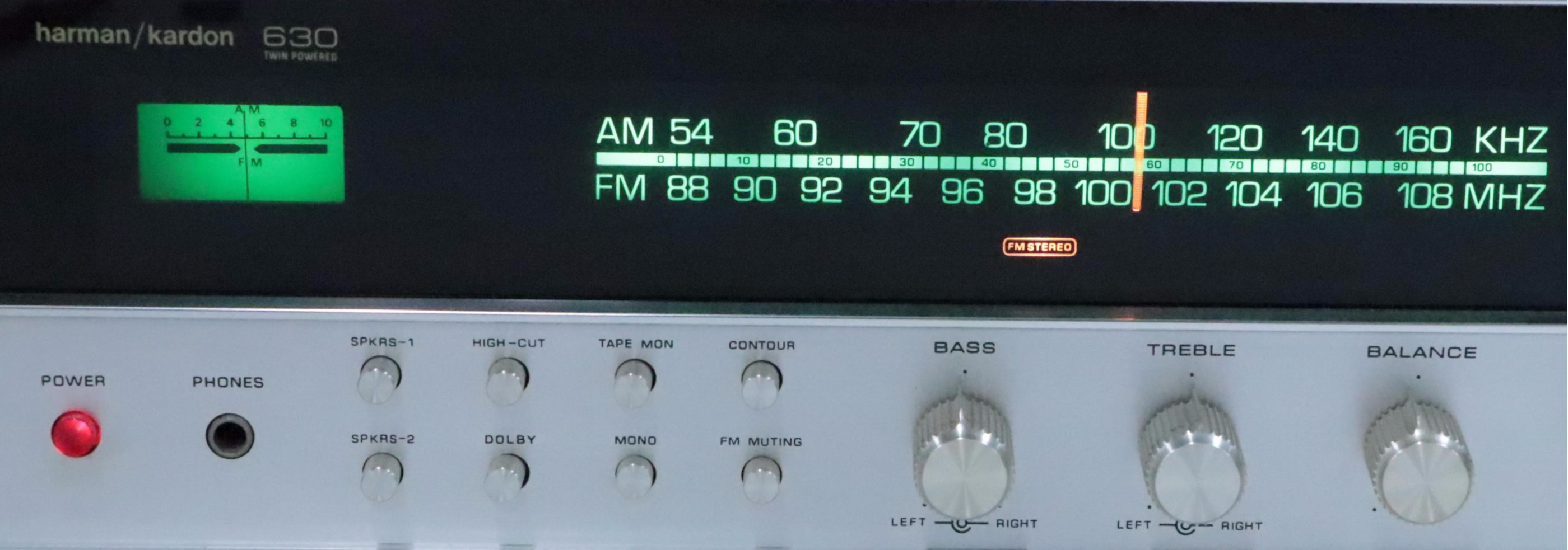 Harman Kardon 630 Twin Powered Stereo Receiver, 1970s