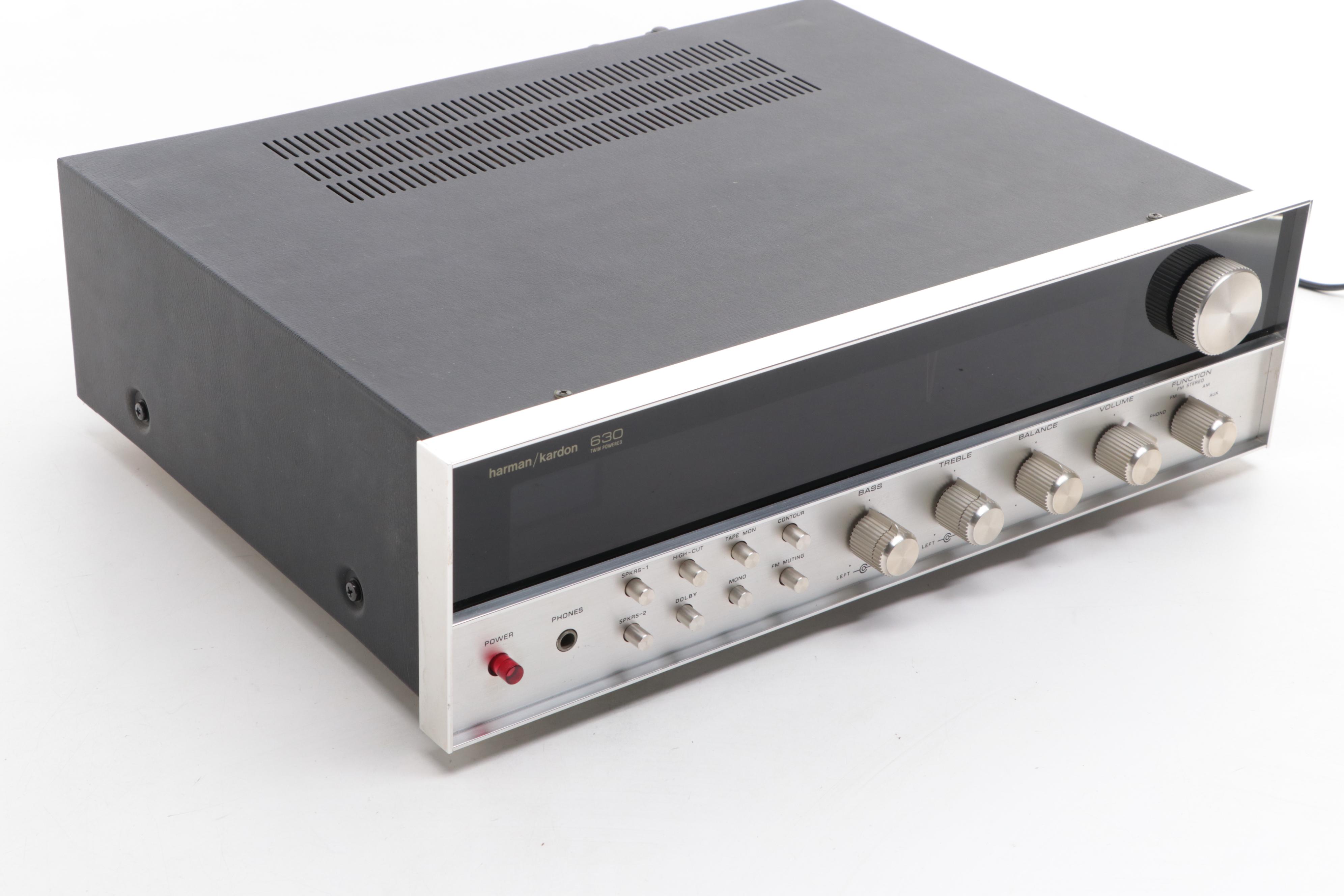 Harman Kardon 630 Twin Powered Stereo Receiver, 1970s