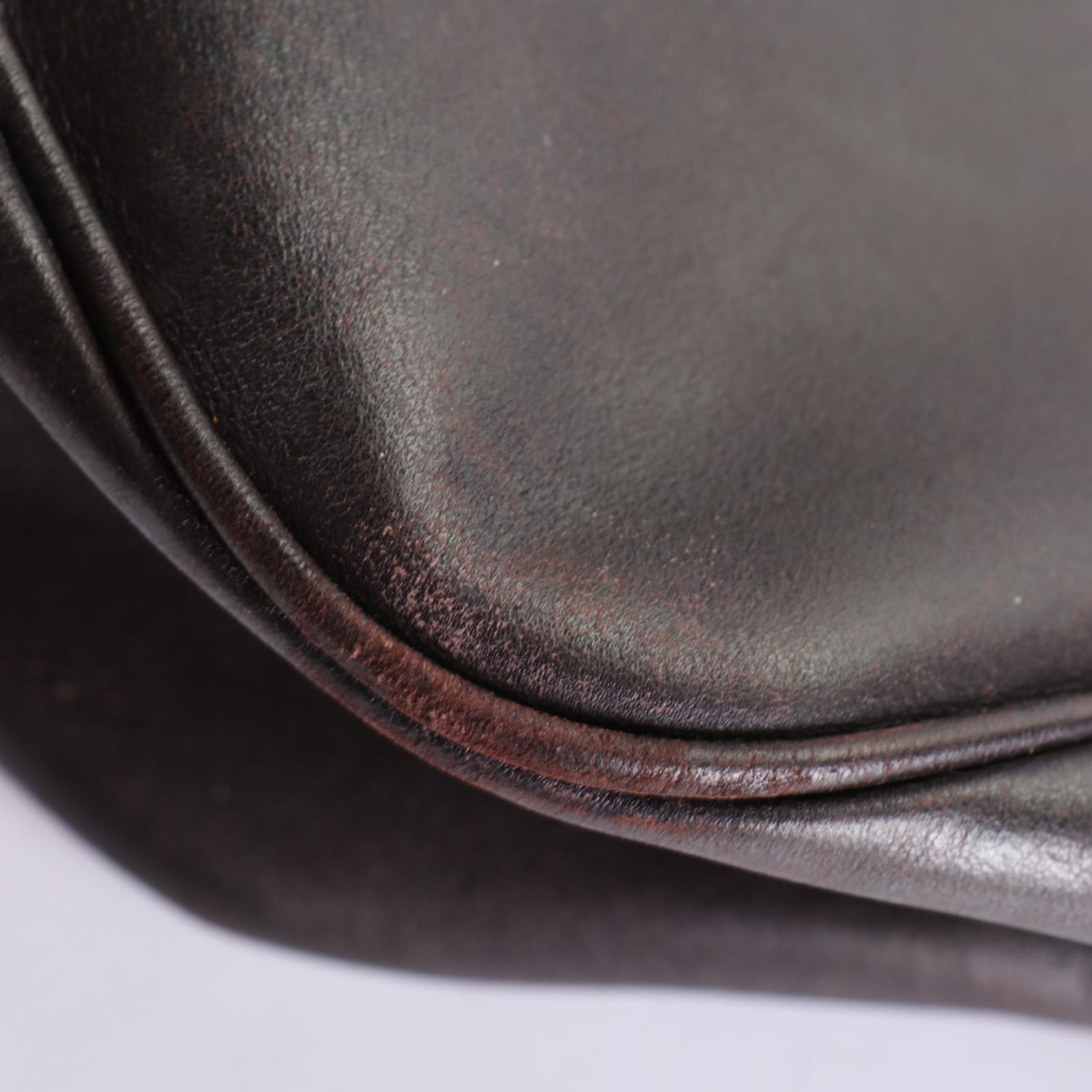 Prada Nylon Tessuto and Leather Shoulder Bag