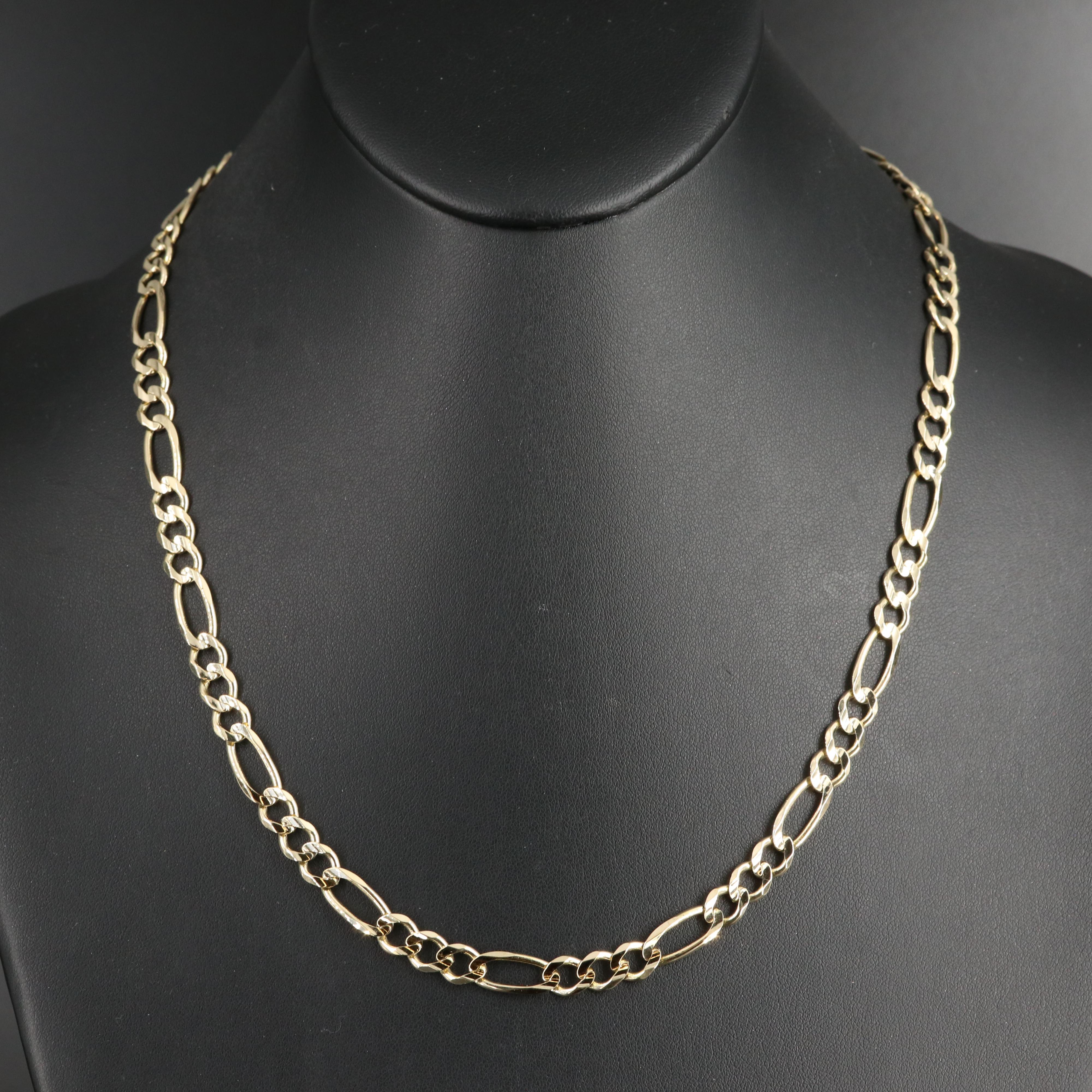 14K Figaro Necklace
