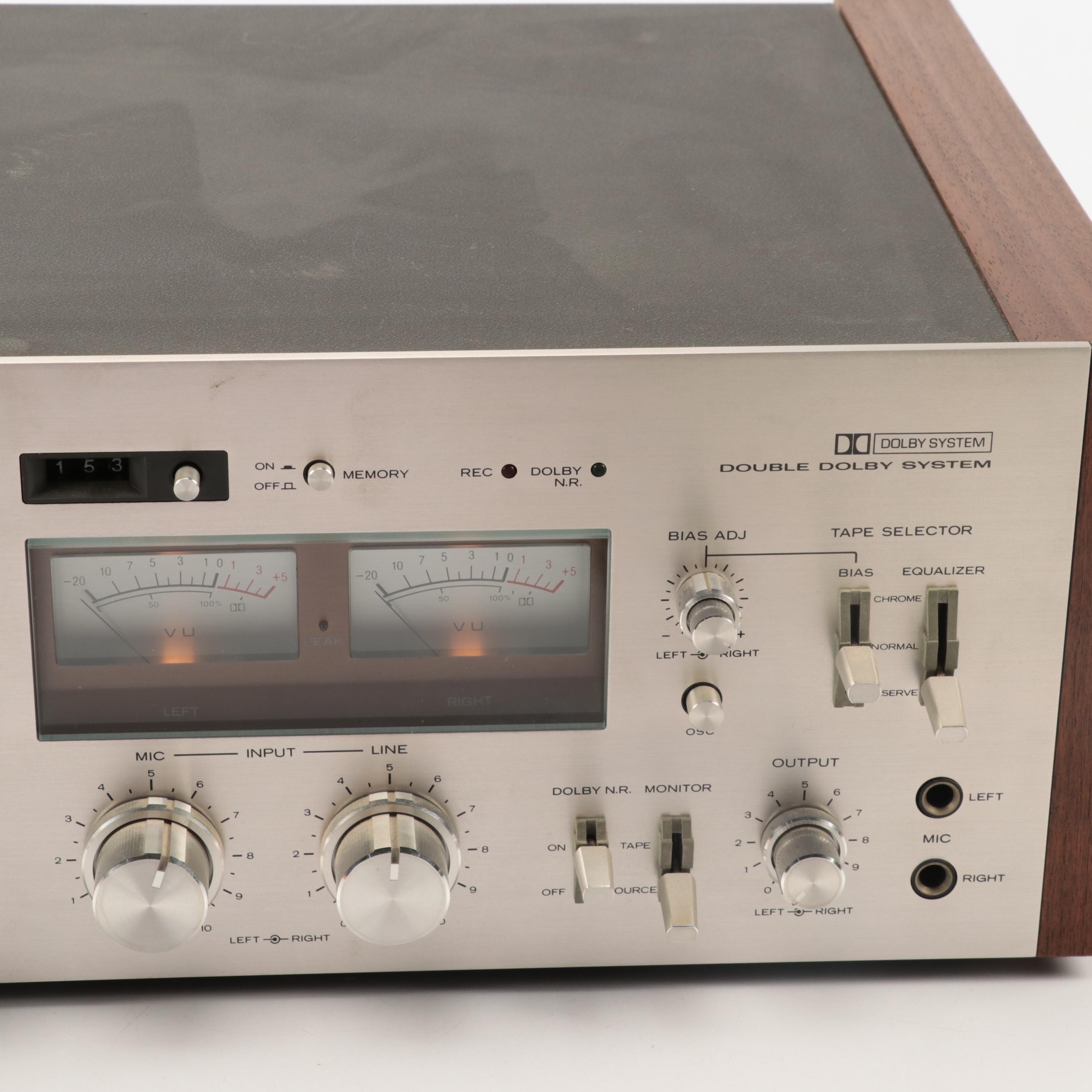 Kenwood KX-1030 Stereo Cassette Tape Deck, 1970s