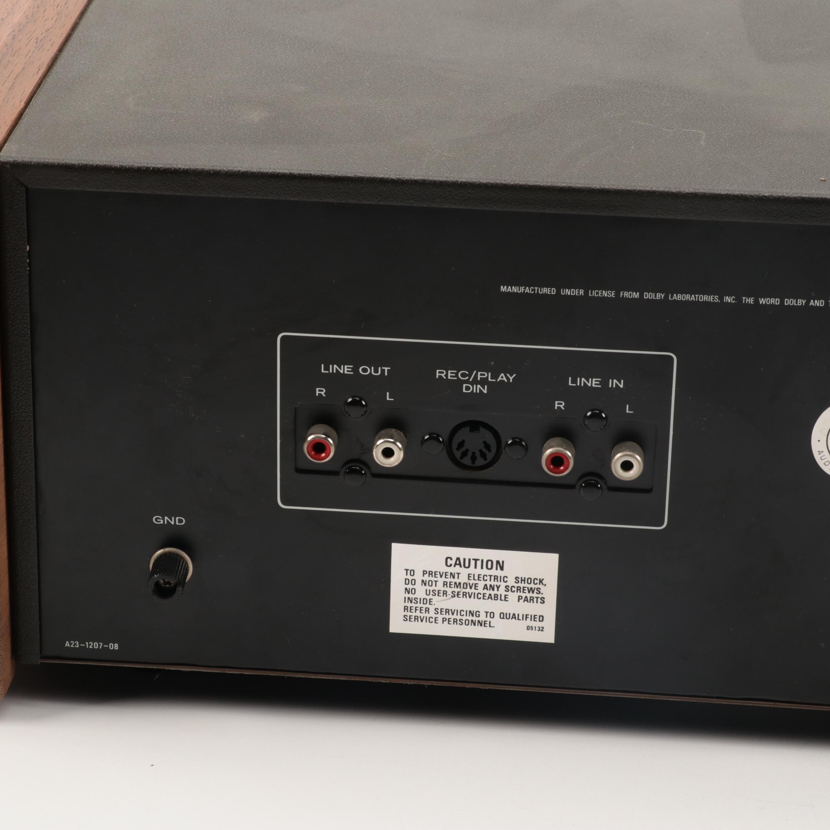 Kenwood KX-1030 Stereo Cassette Tape Deck, 1970s