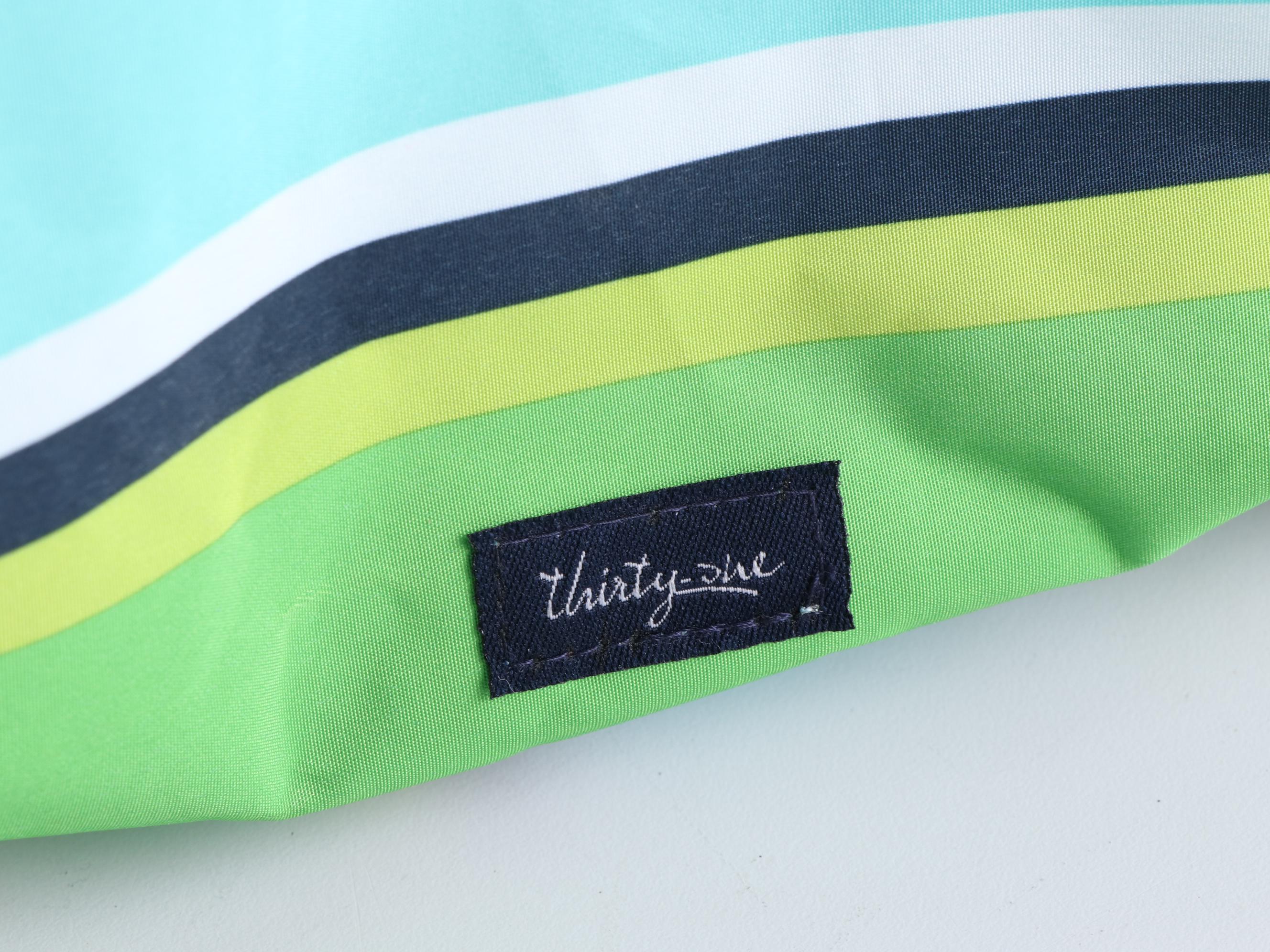 Thirty-One Gifts Striped Shoulder Totes, Zip Pouches and Folding Storage Cube