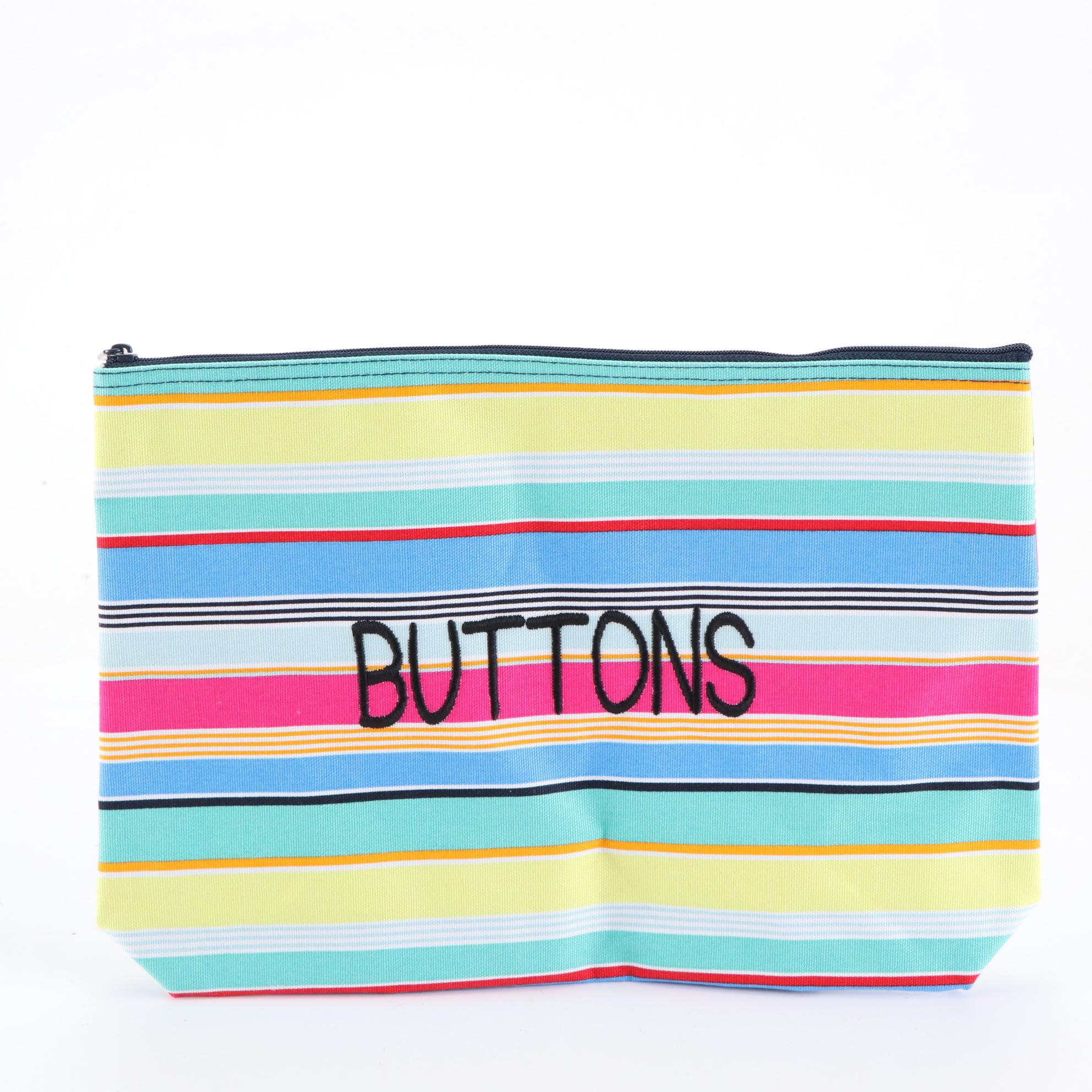 Thirty-One Gifts Striped Shoulder Totes, Zip Pouches and Folding Storage Cube