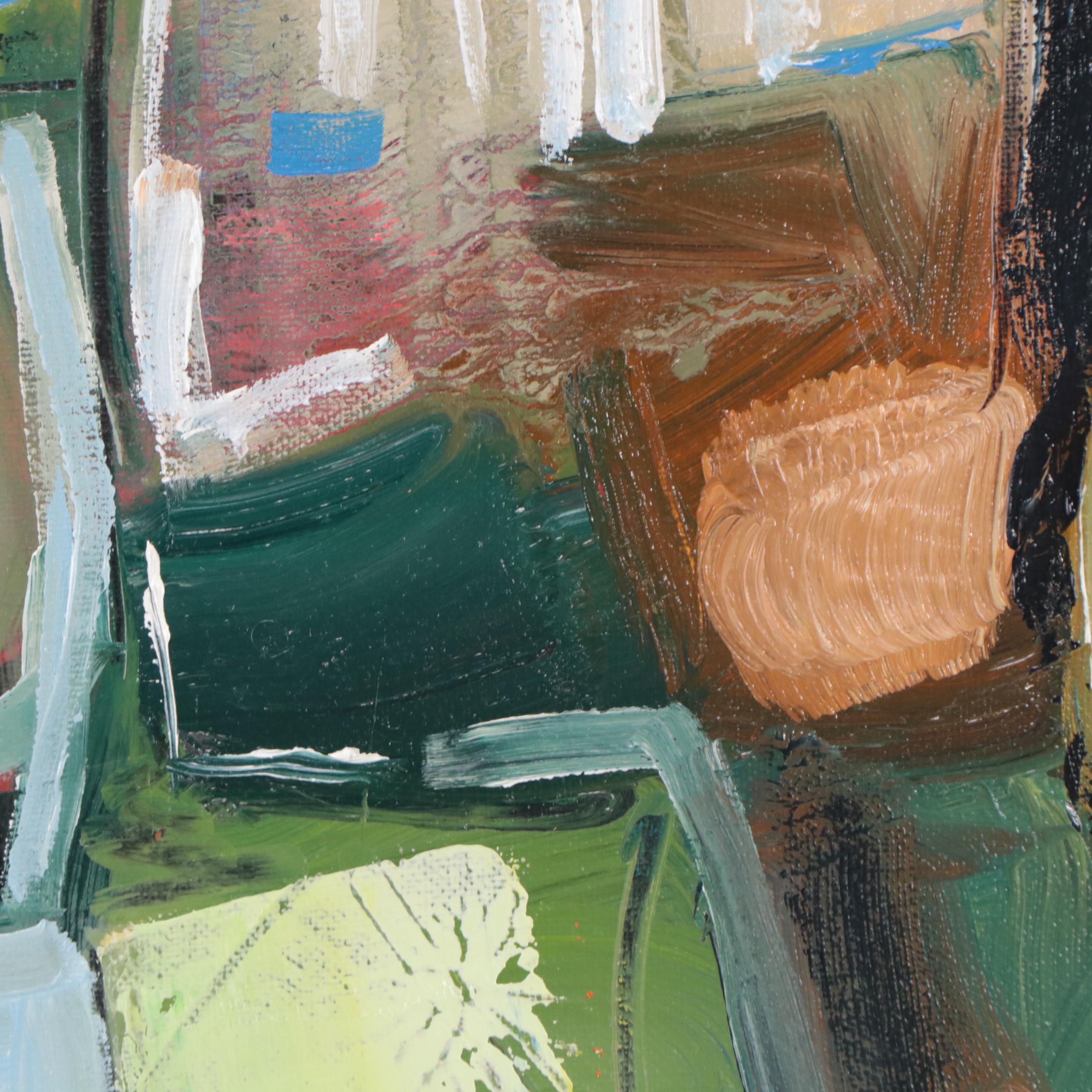 Emmanuel Lima Oil Painting "The Bottle," 2023